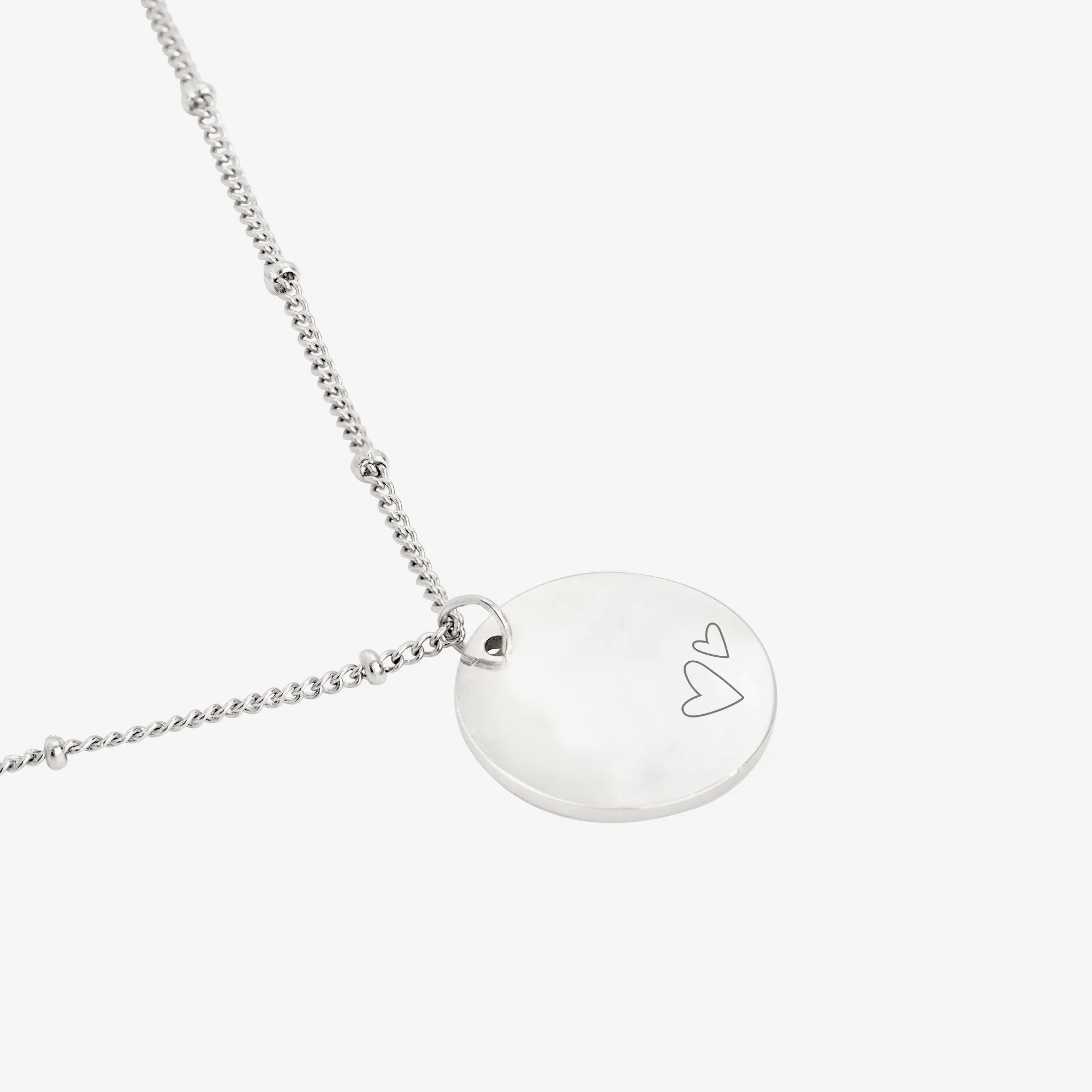 Mother & Daughter Necklace Silver - Image 4