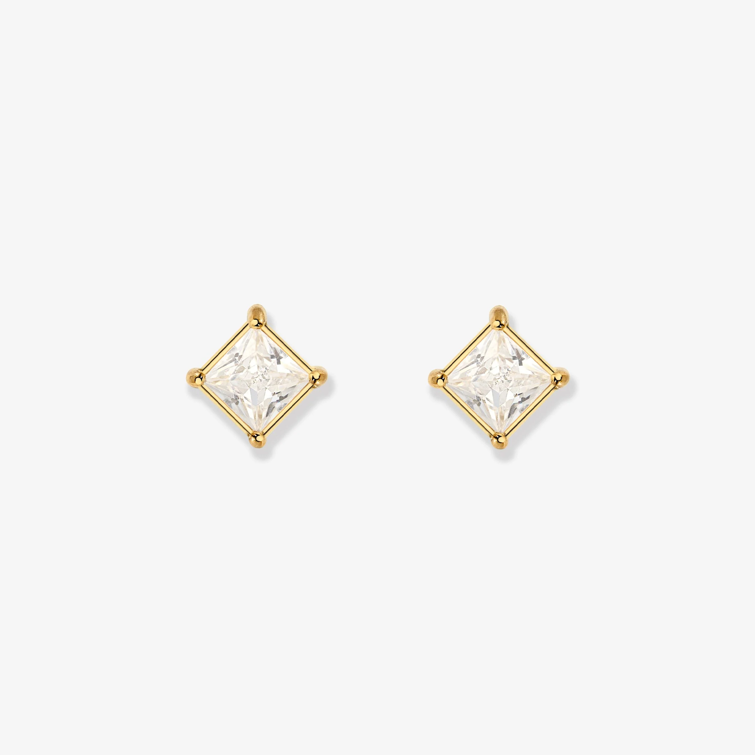North Star Studs Stud Earrings Gold