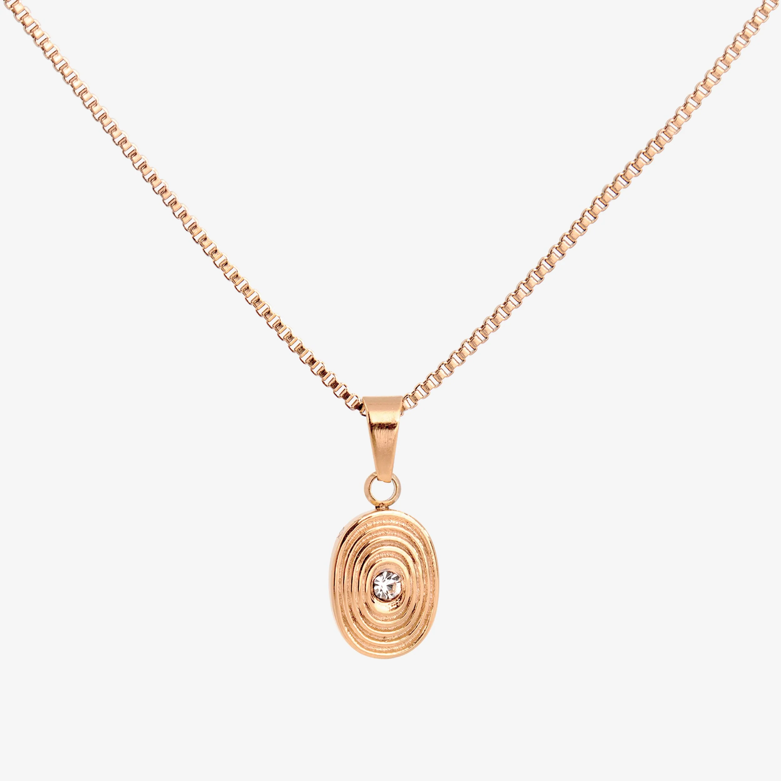 Nostalgia Necklace Rose Gold