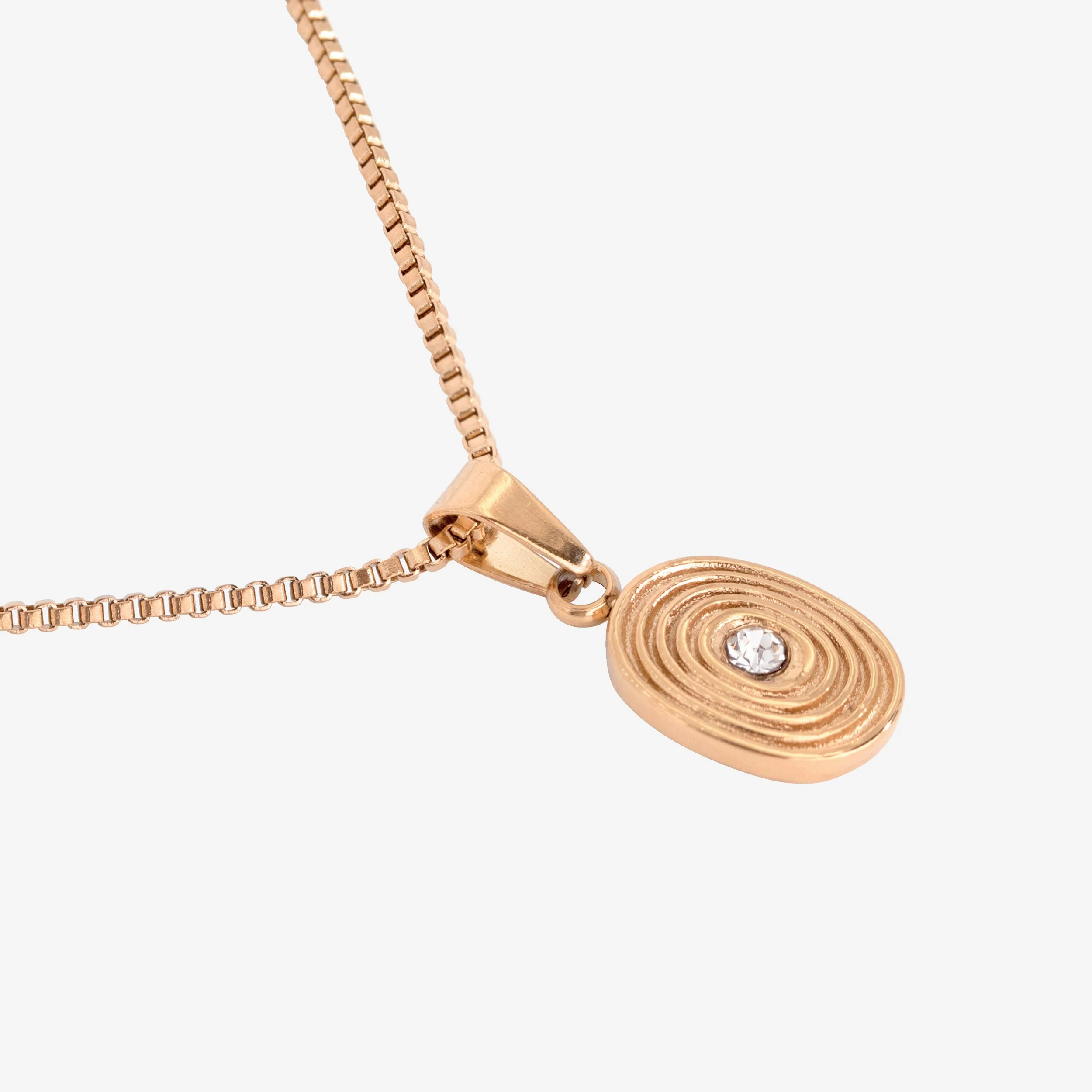 Nostalgia Necklace Rose Gold - Image 3