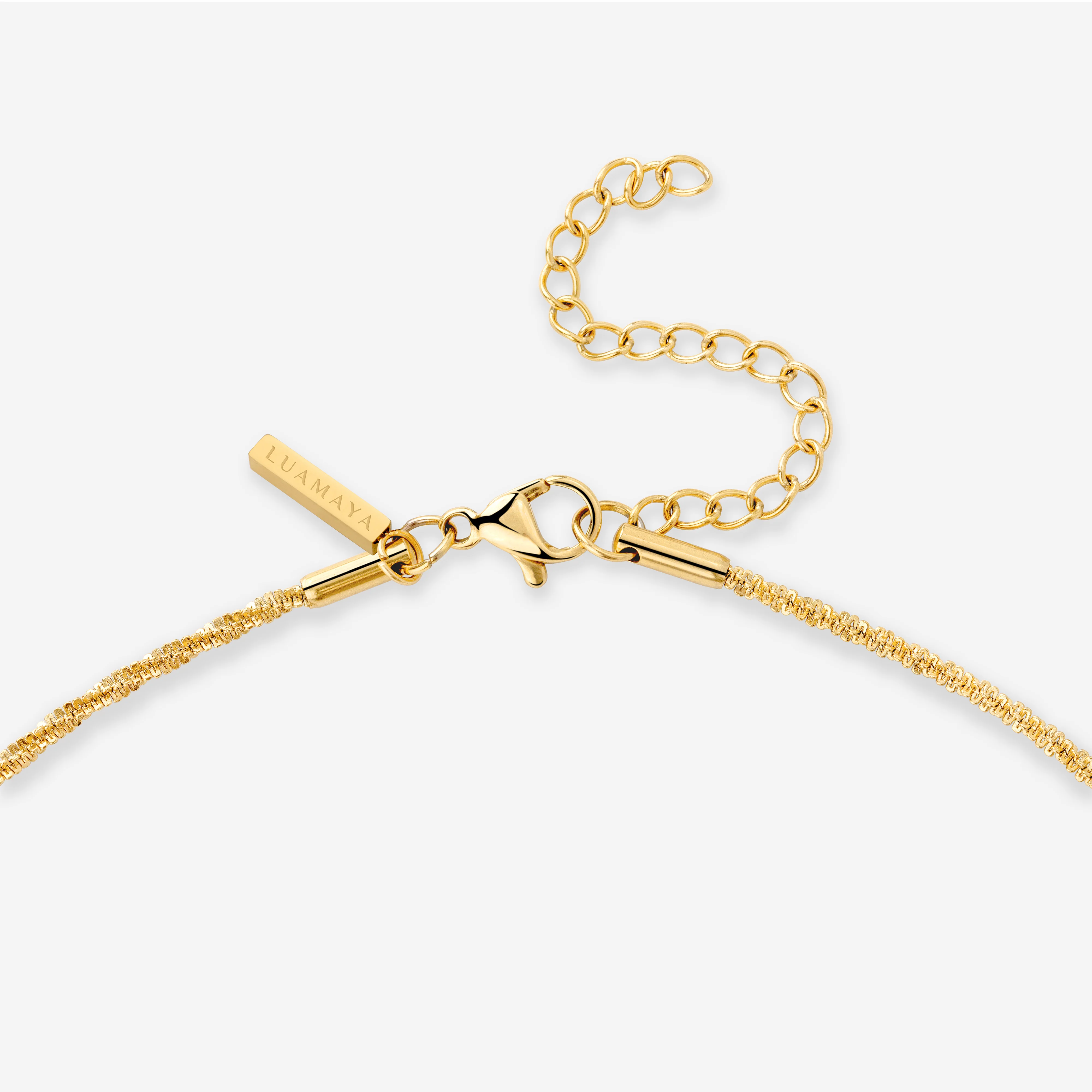 Not so silent Necklace Gold - Image 5