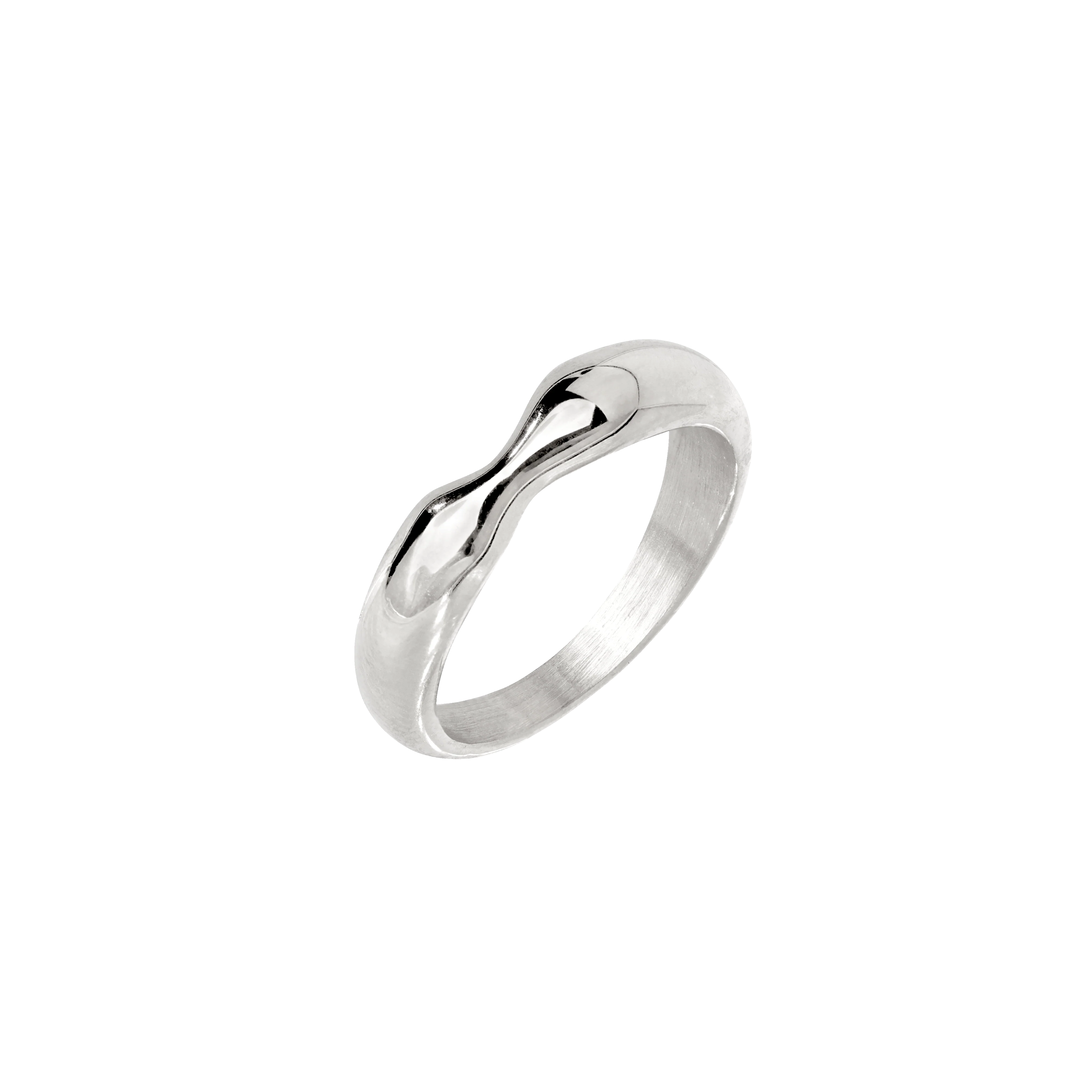 Ocean Depth Ring Silver