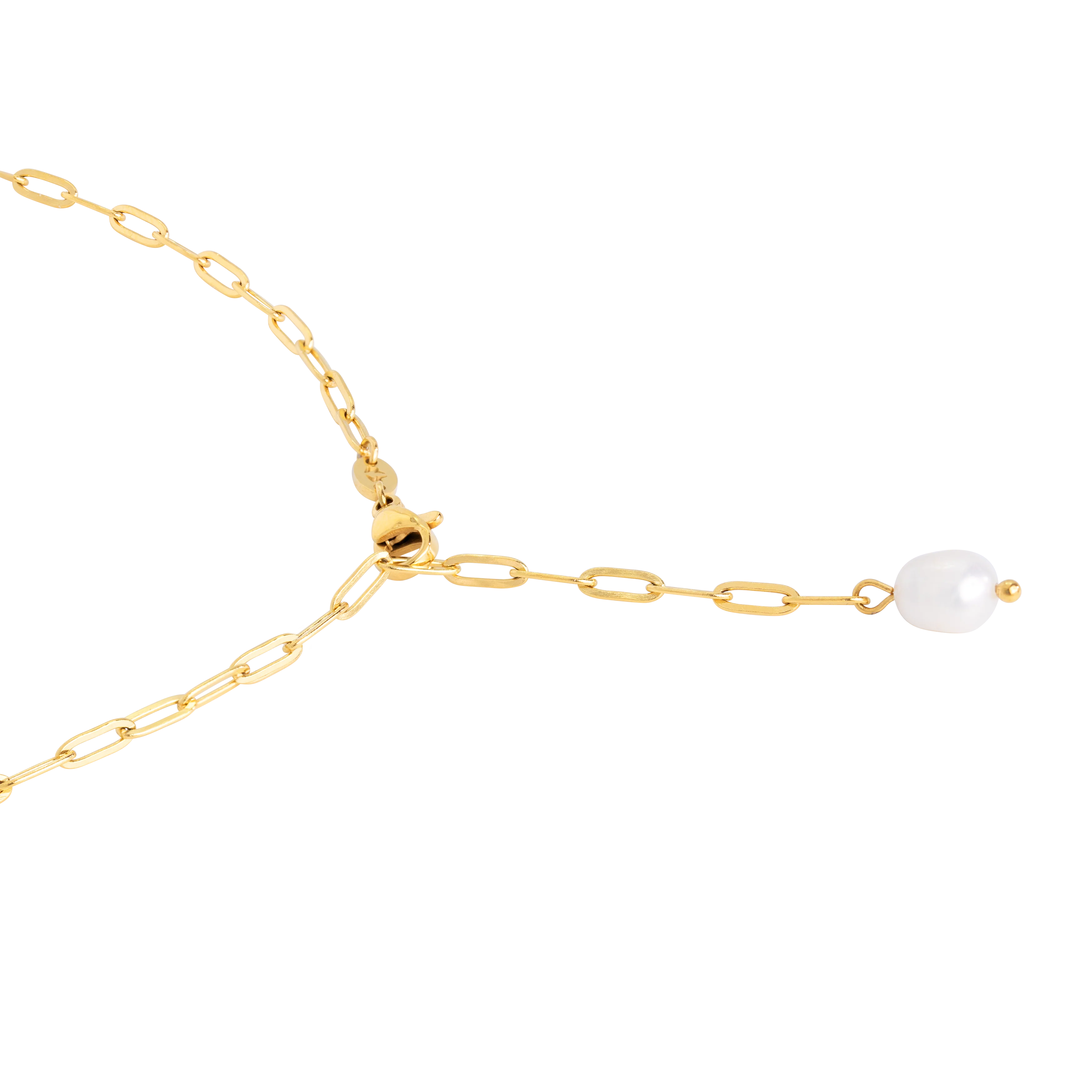 Ocean Find Y-Necklace Gold - Image 3