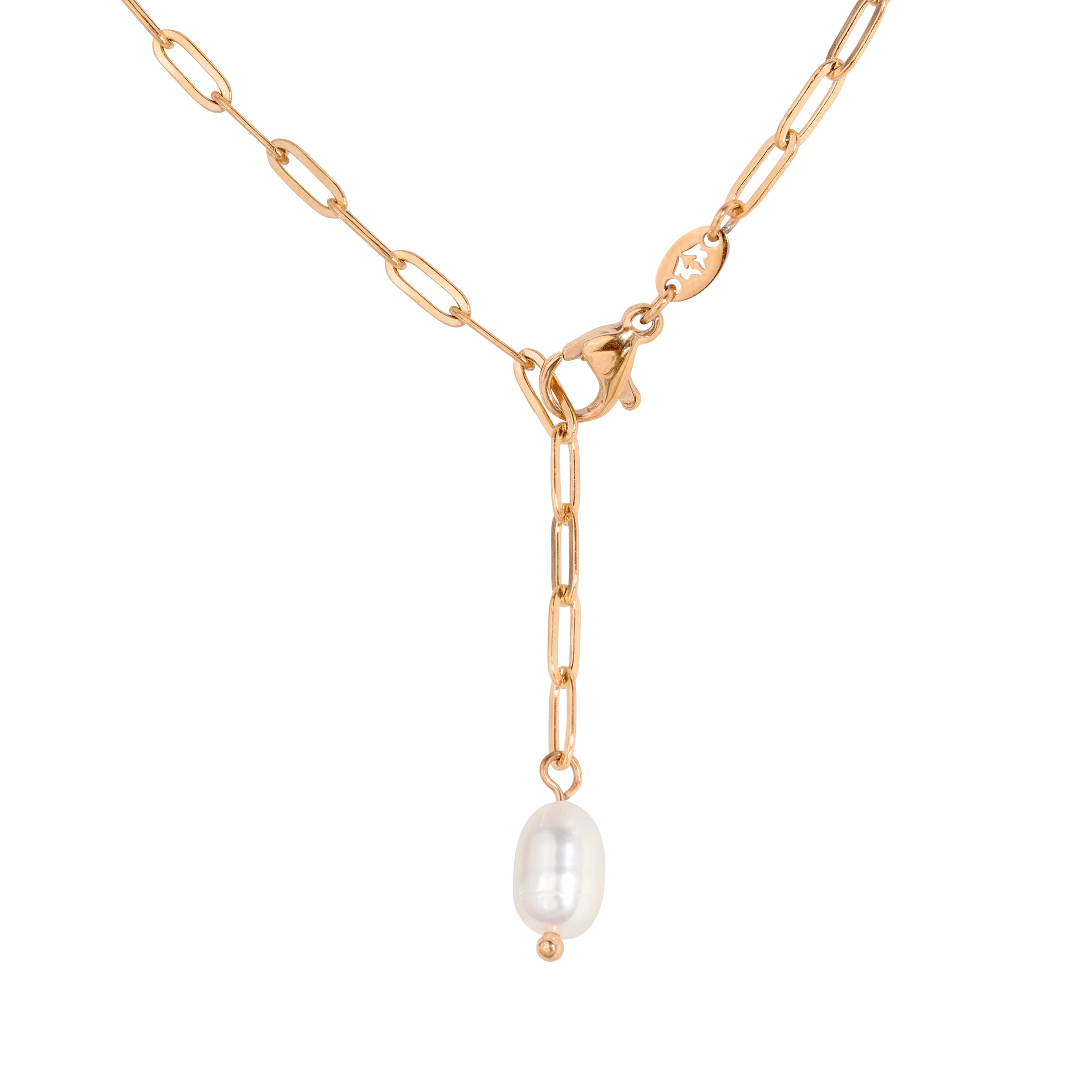 Ocean Find Y-Necklace Rose Gold