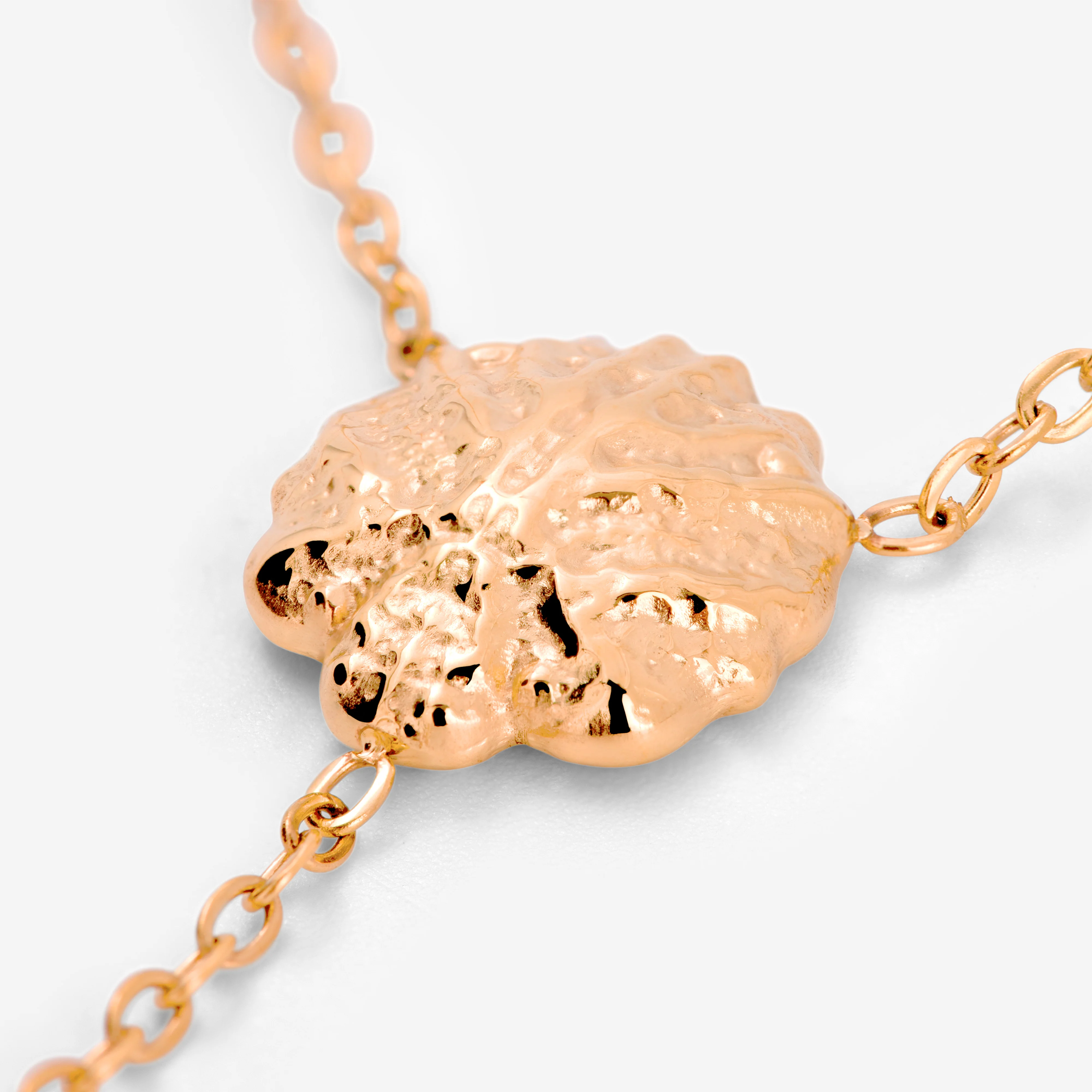 Ocean Lovers Y-Necklace Rose Gold - Image 3