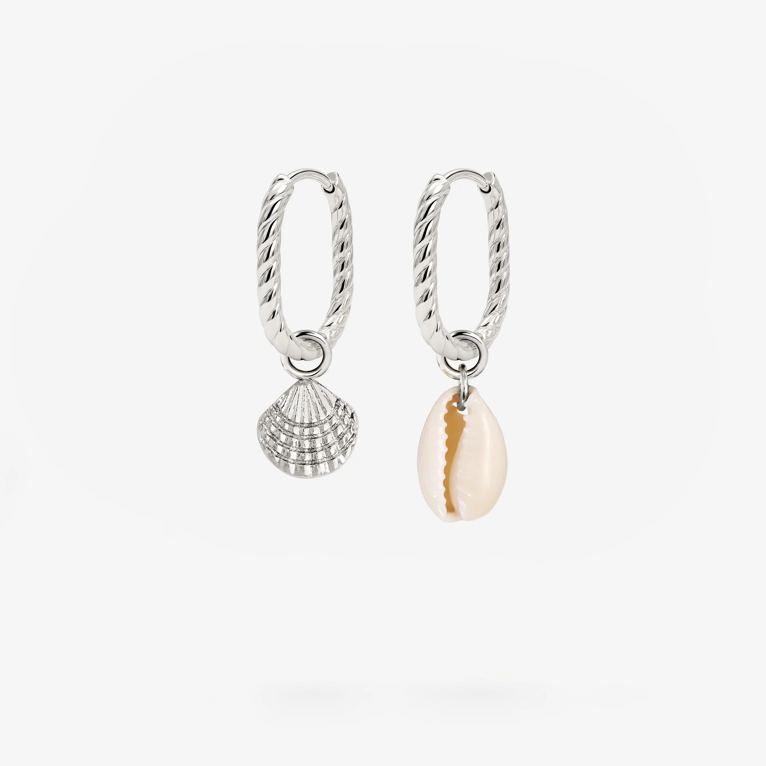 Oval Twisted Hoop Set Baby - Image 17