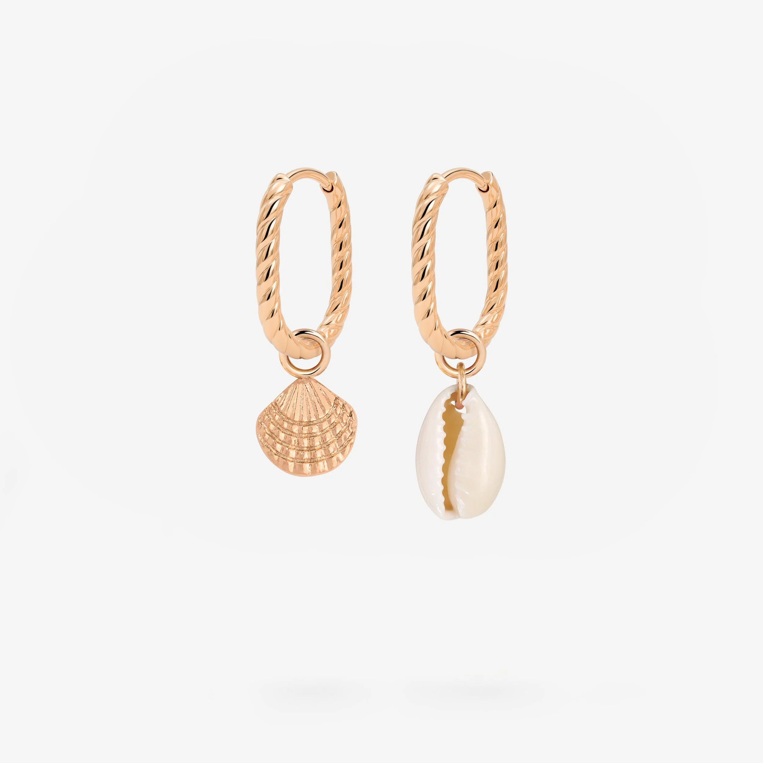 Oval Twisted Hoop Set Baby - Image 18