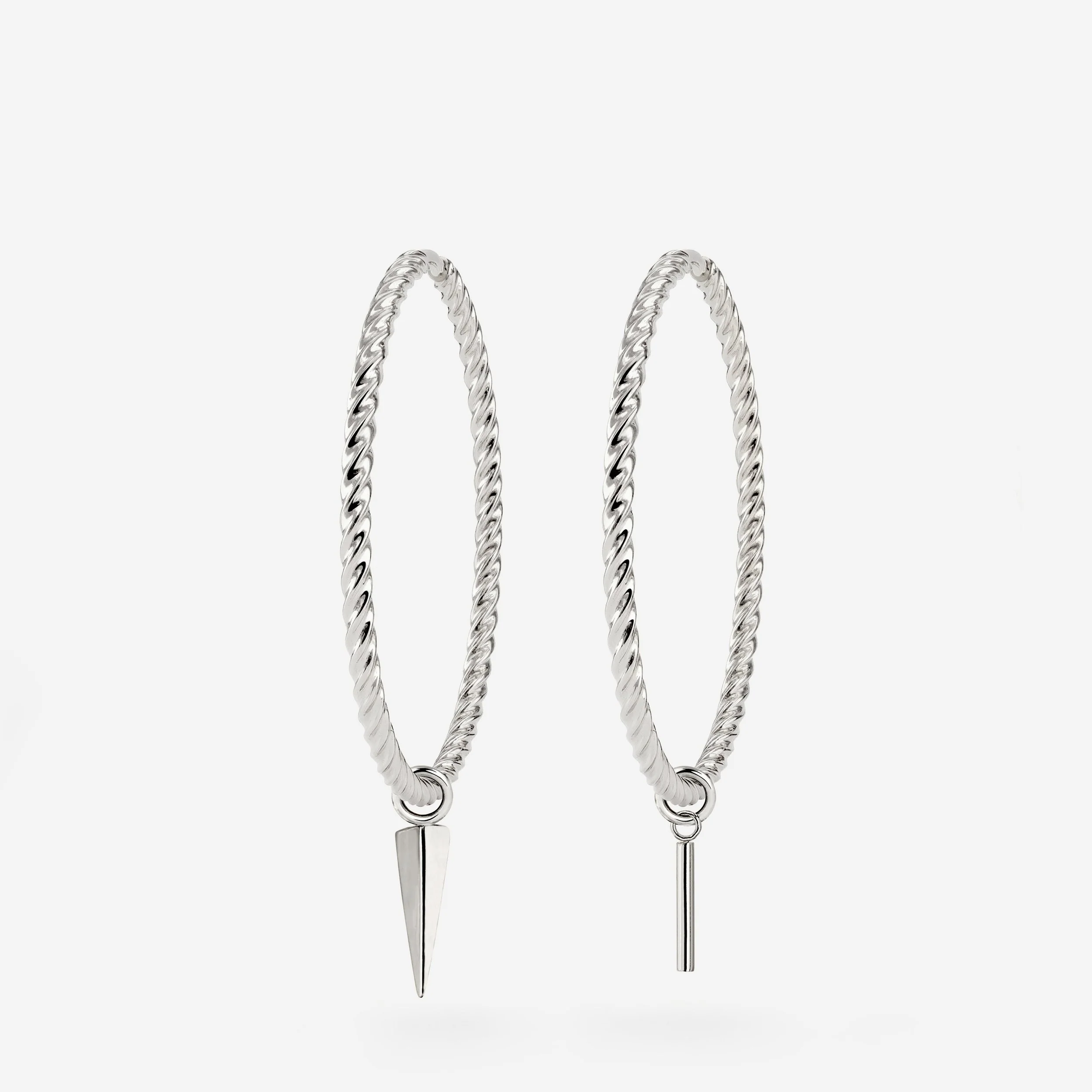 Twisted Hoop Set Extra Large - Image 17
