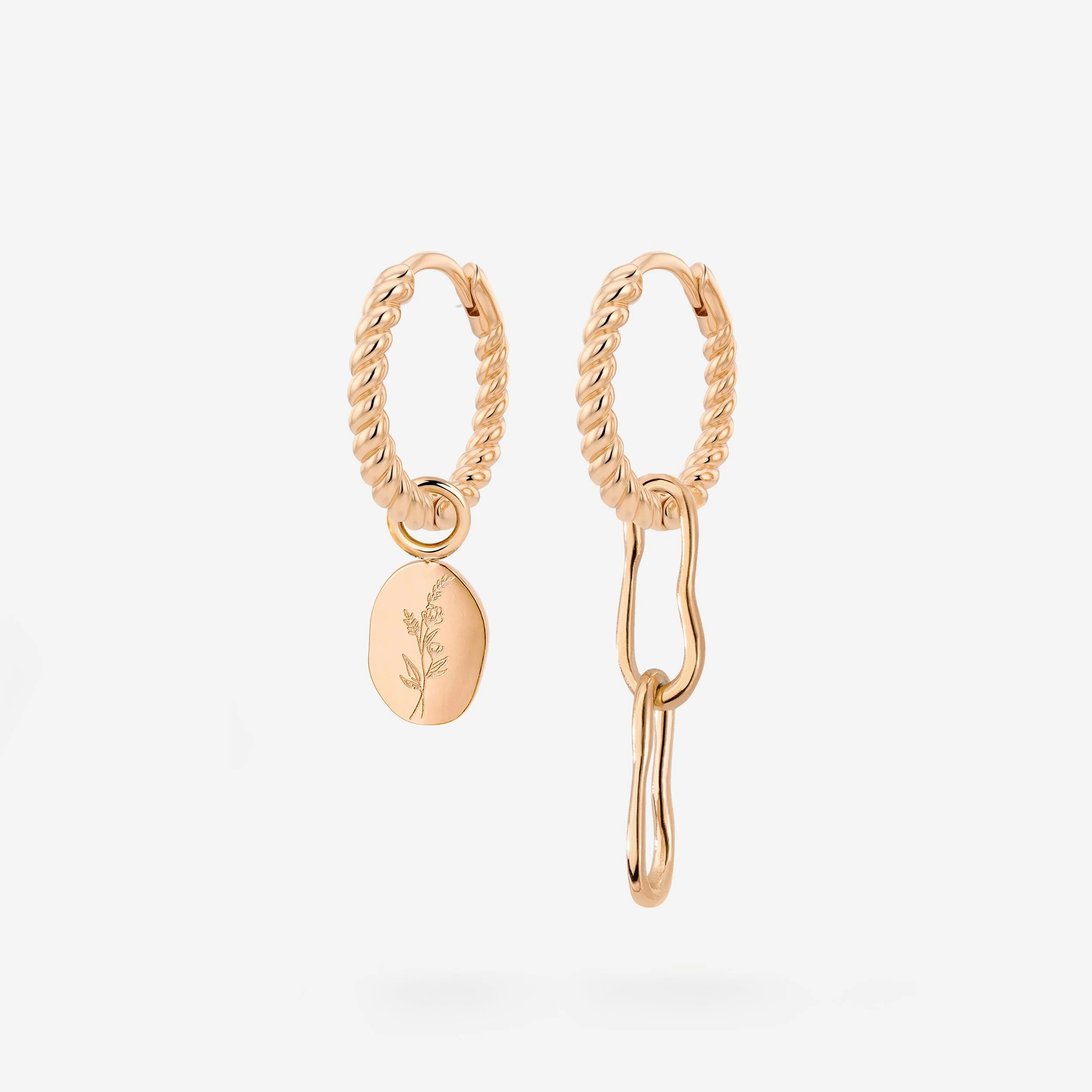 Twisted Hoop Set Small - Image 17