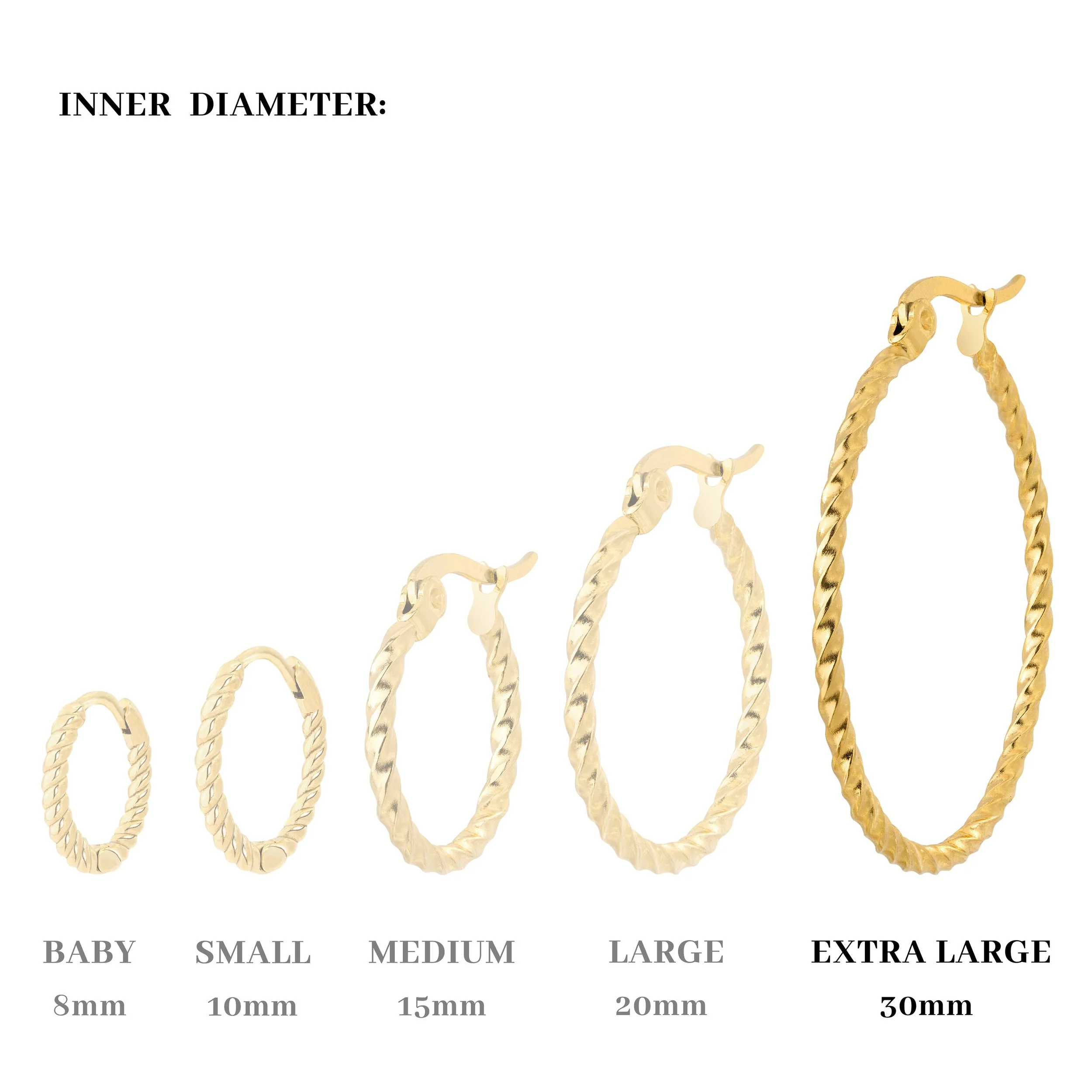 Twisted Hoops Extra Large (alt) - Image 5