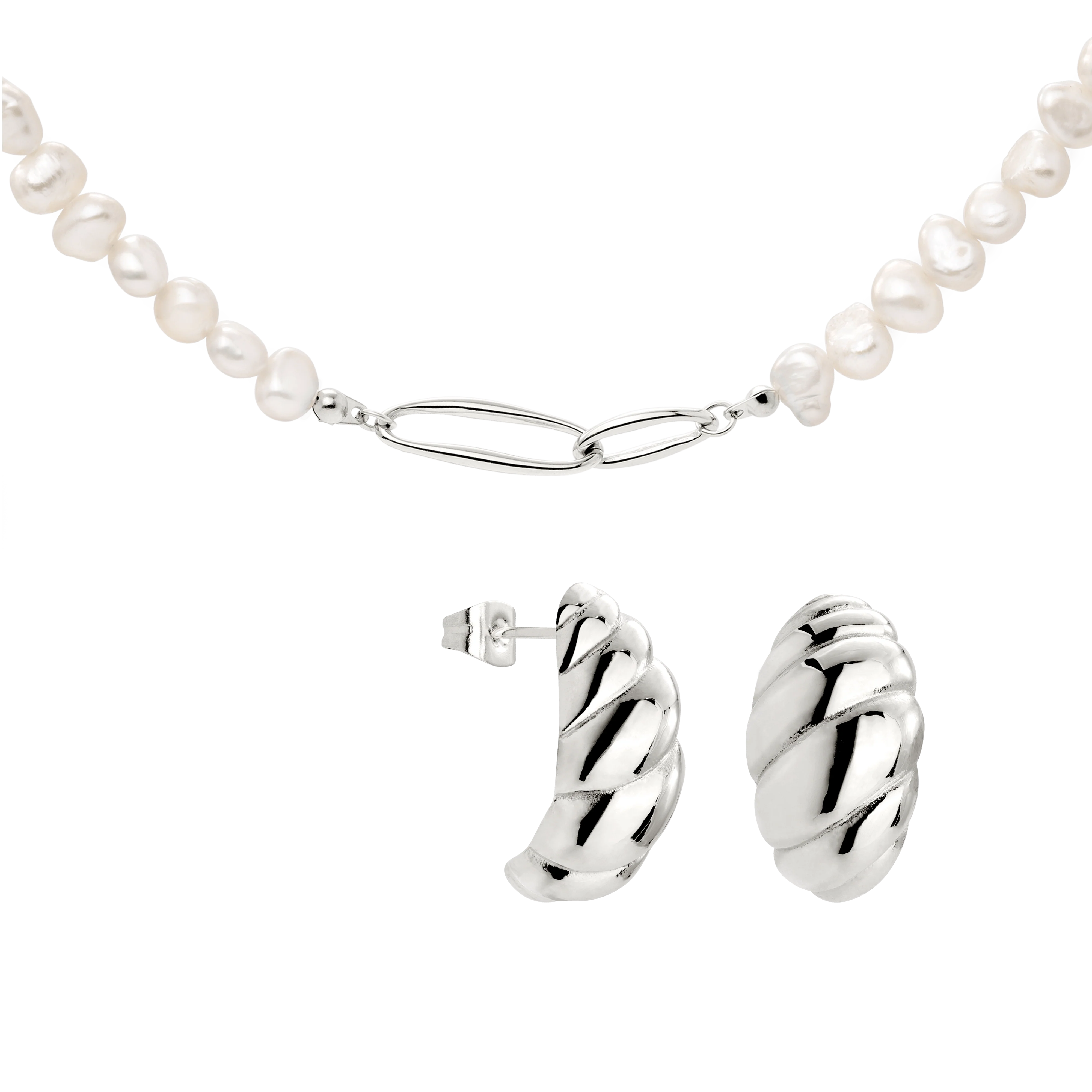Pearl 'n' Twist Bundle Silver