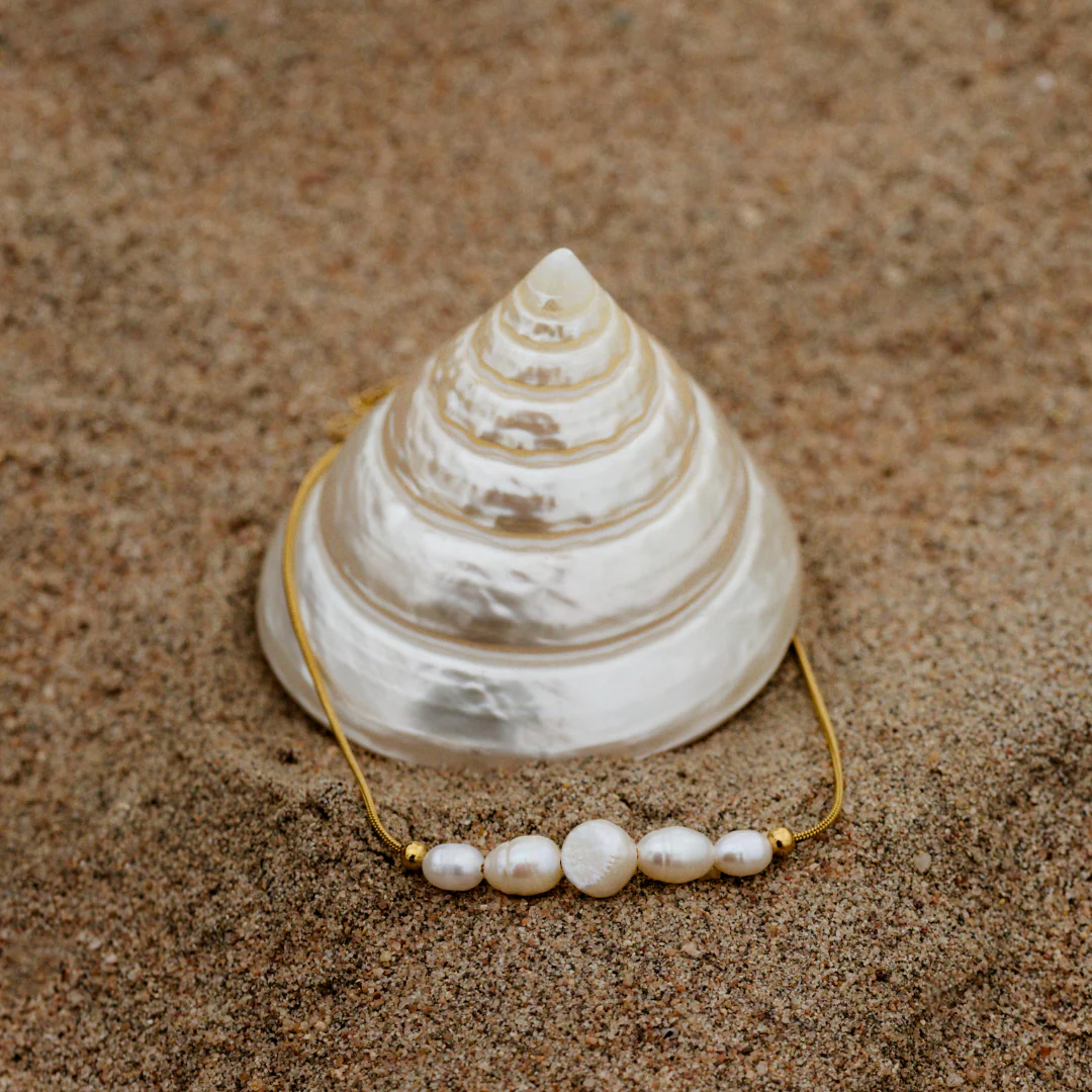 Pearlessence Anklet Silver - Image 3