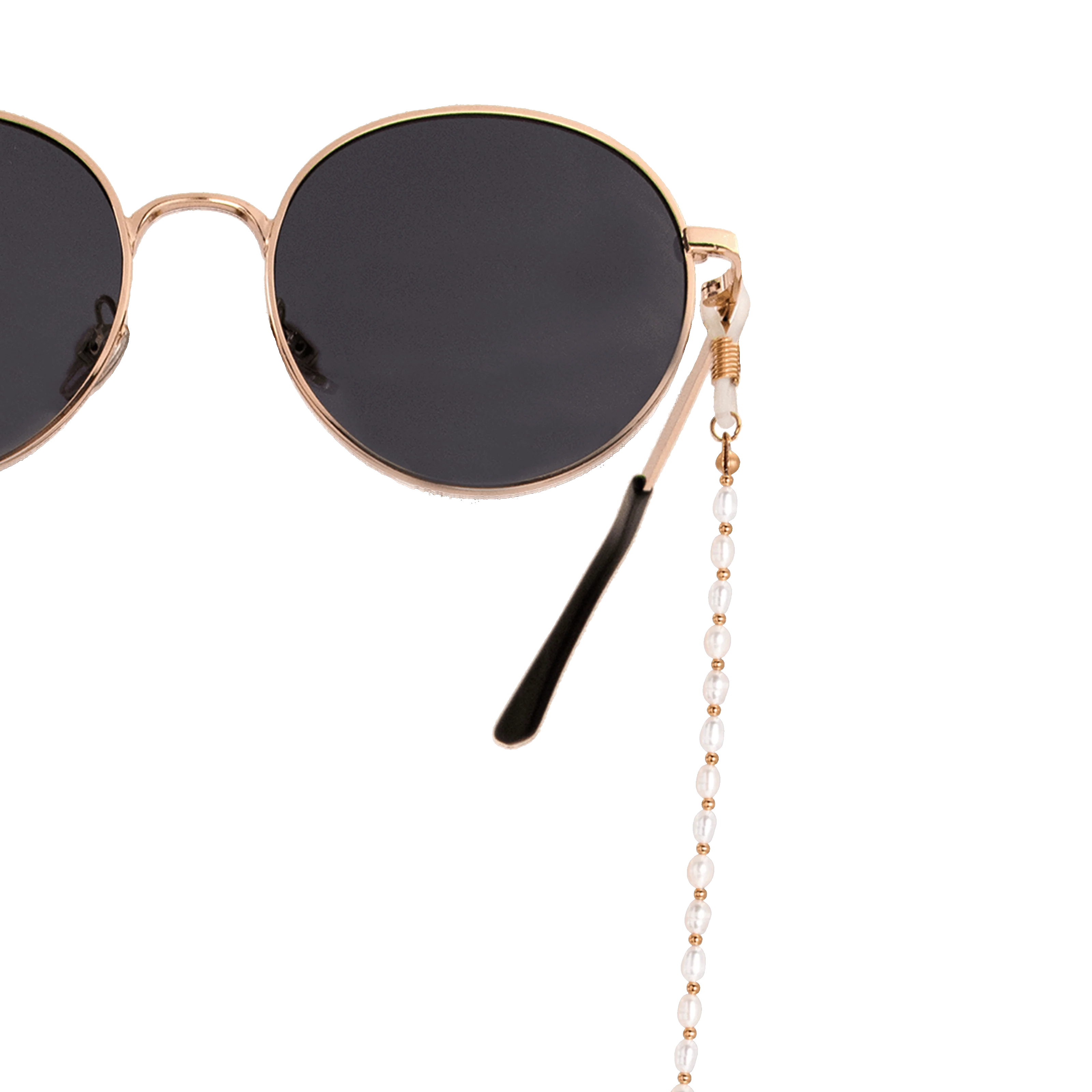 Pearly Sunglasses Chain Rose Gold - Image 3