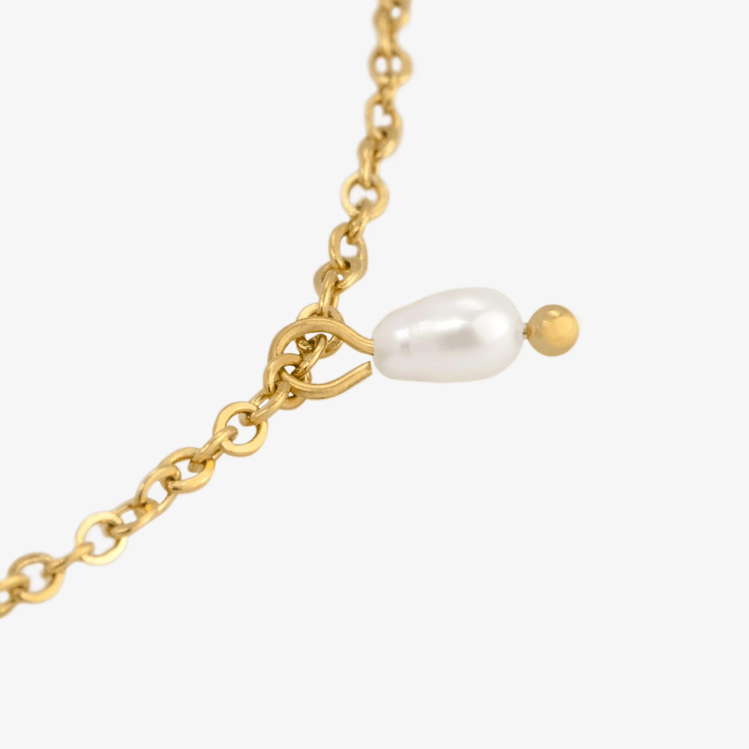 Perla Blanco Choker Gold - Image 3