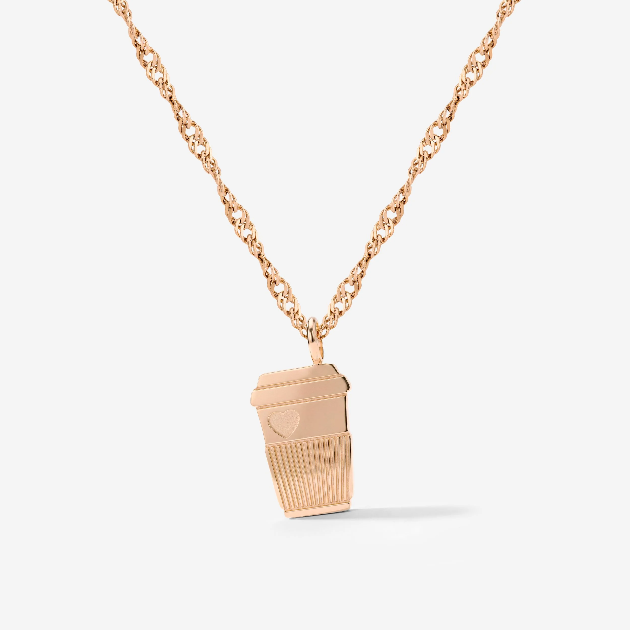 Petit Café Necklace Rose Gold