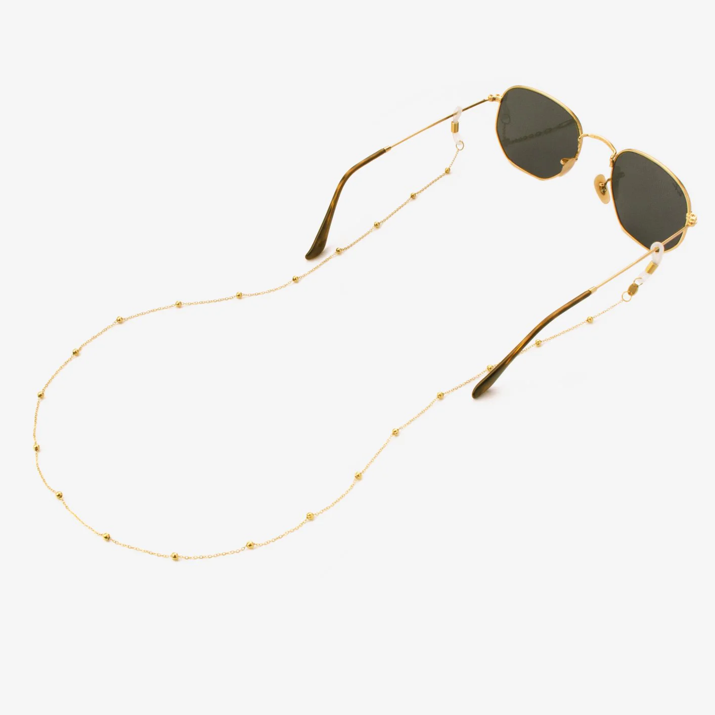 Playa Sunglasses Chain Gold - Image 5