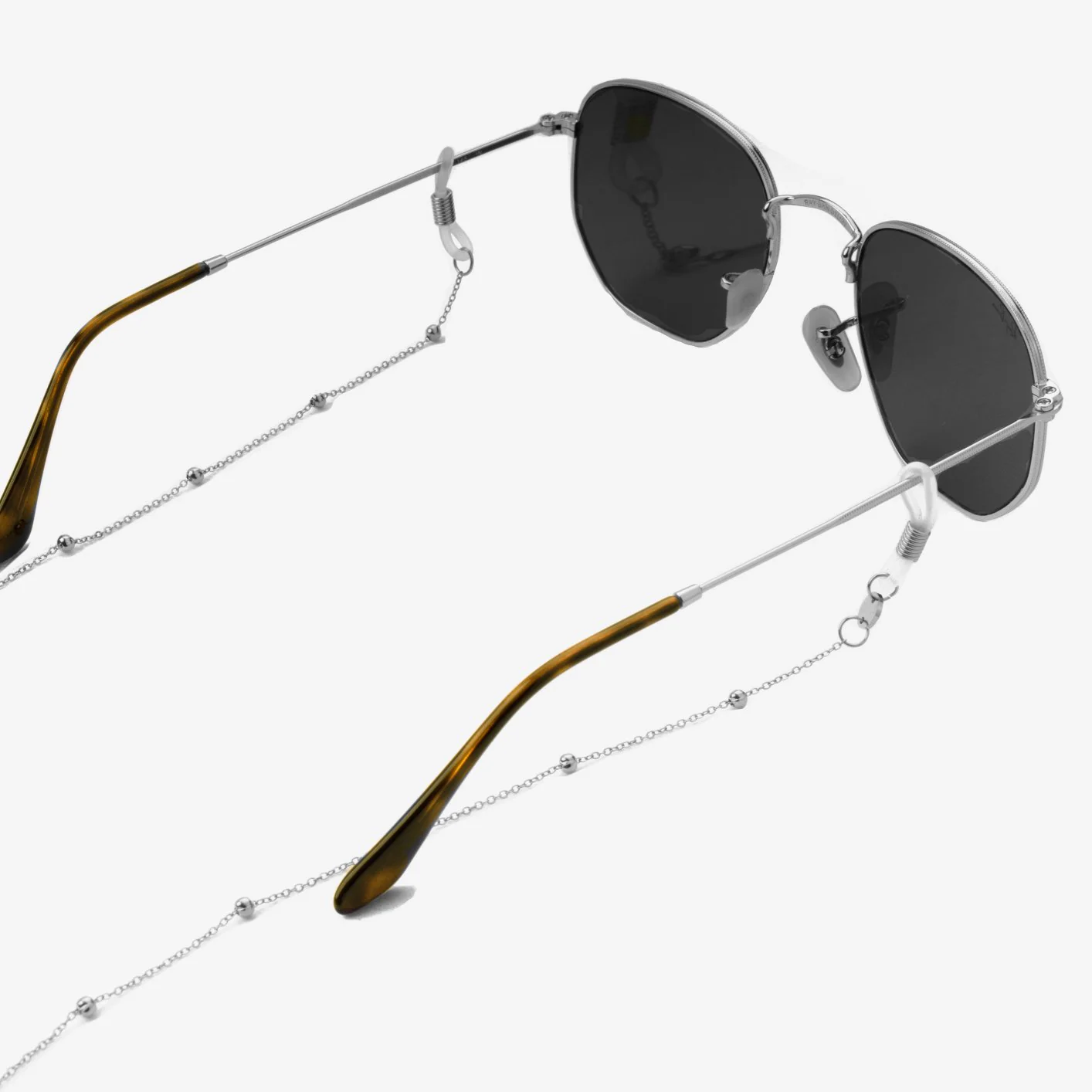 Playa Sunglasses Chain Silver - Image 4