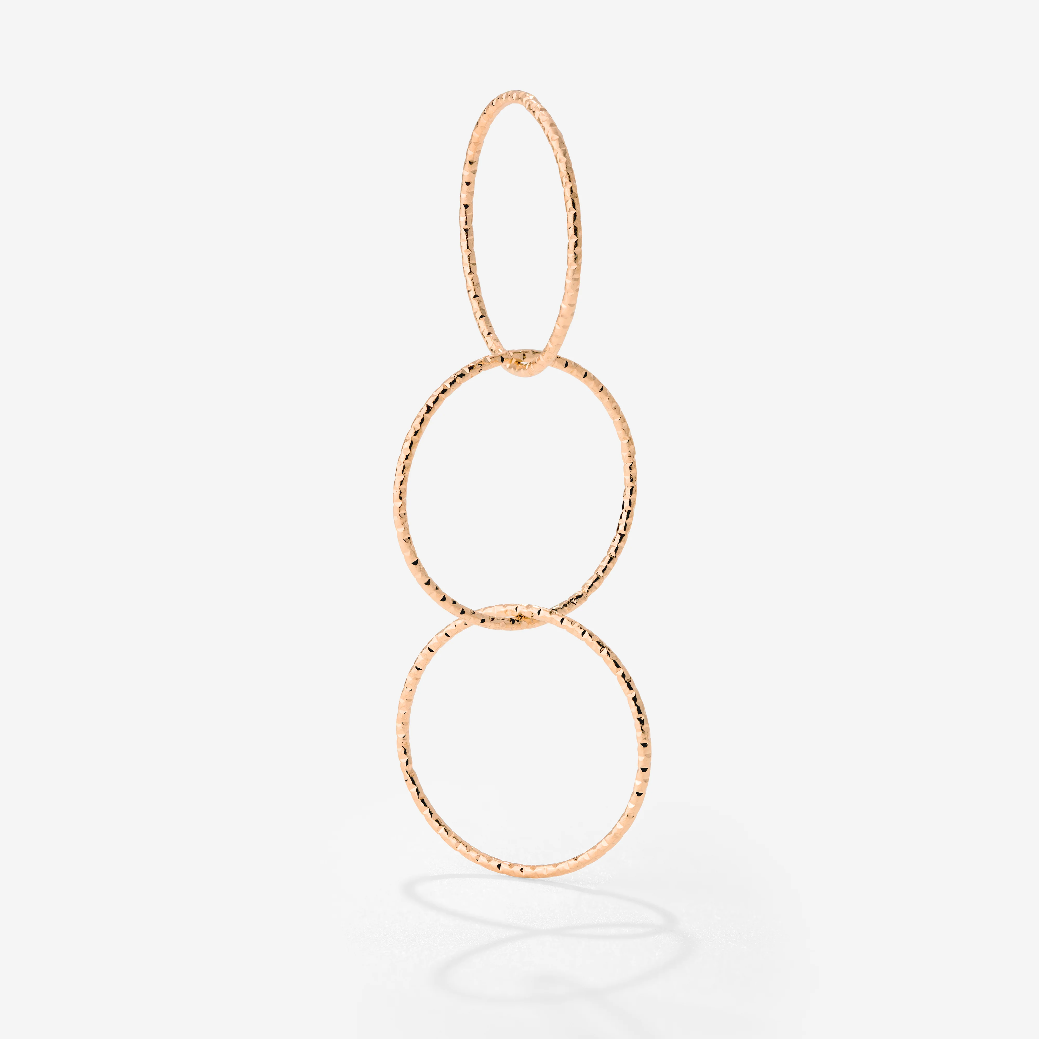 Prism Trio Ring Rose Gold - Image 3