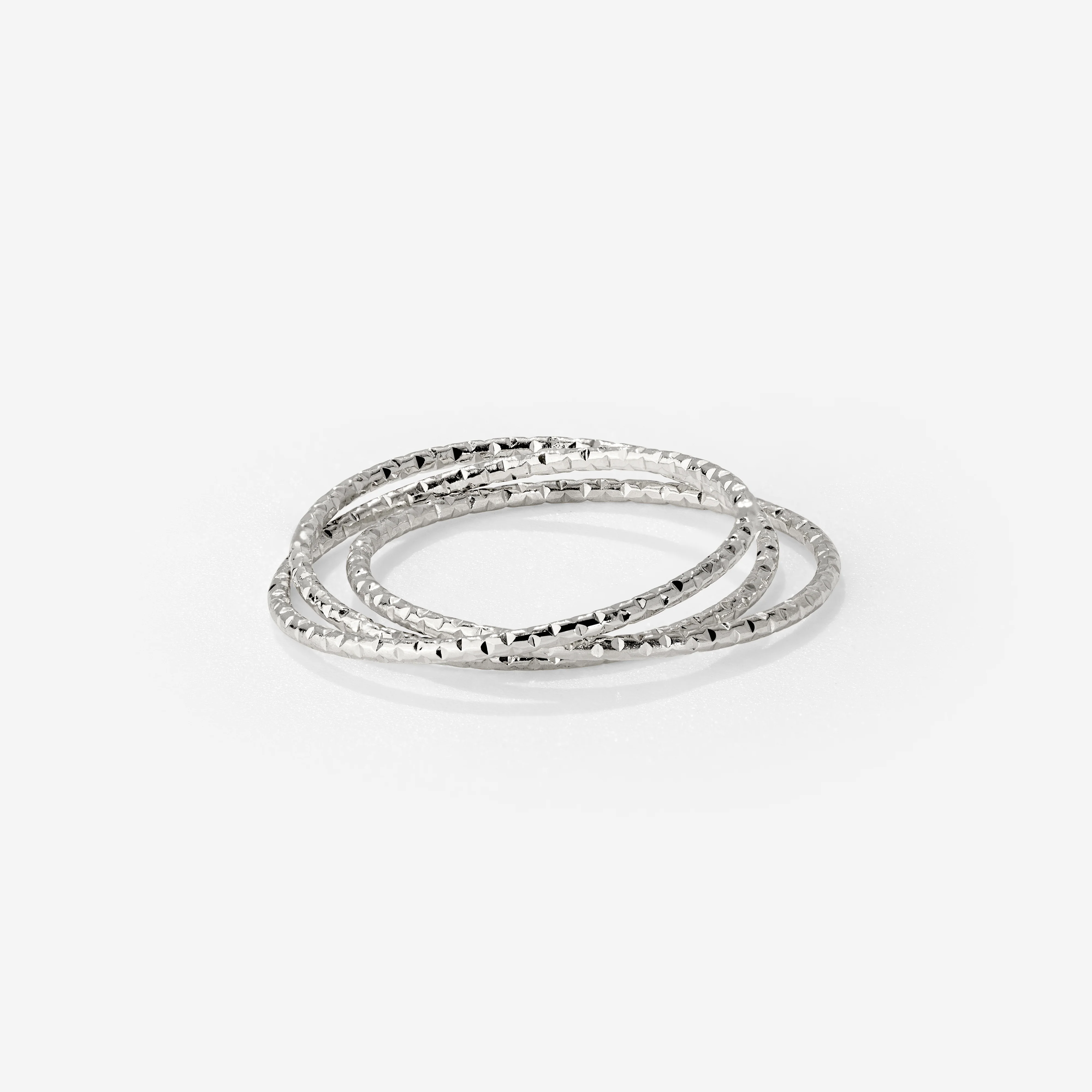 Prism Trio Ring Silver