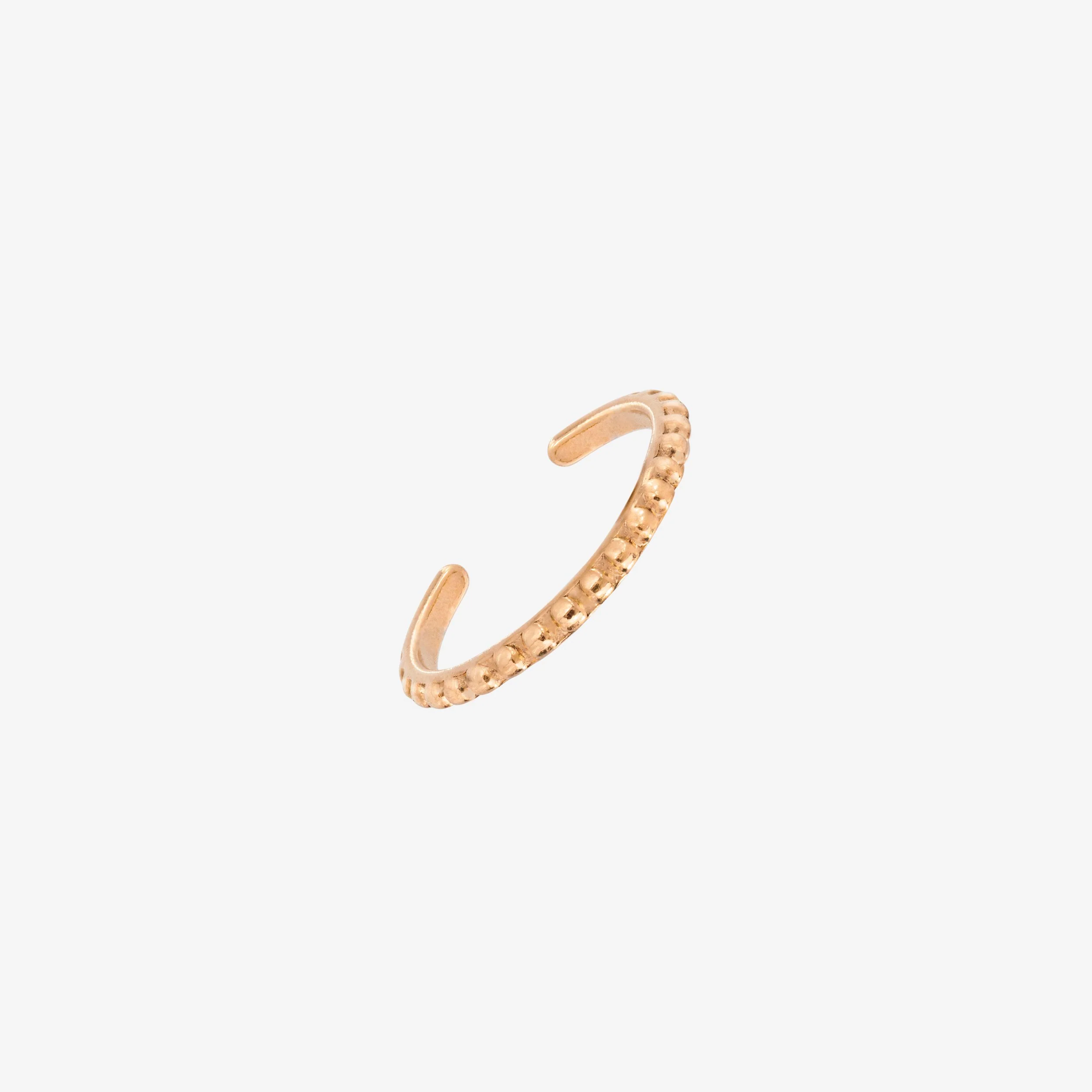 Punto Toe Ring Rose Gold