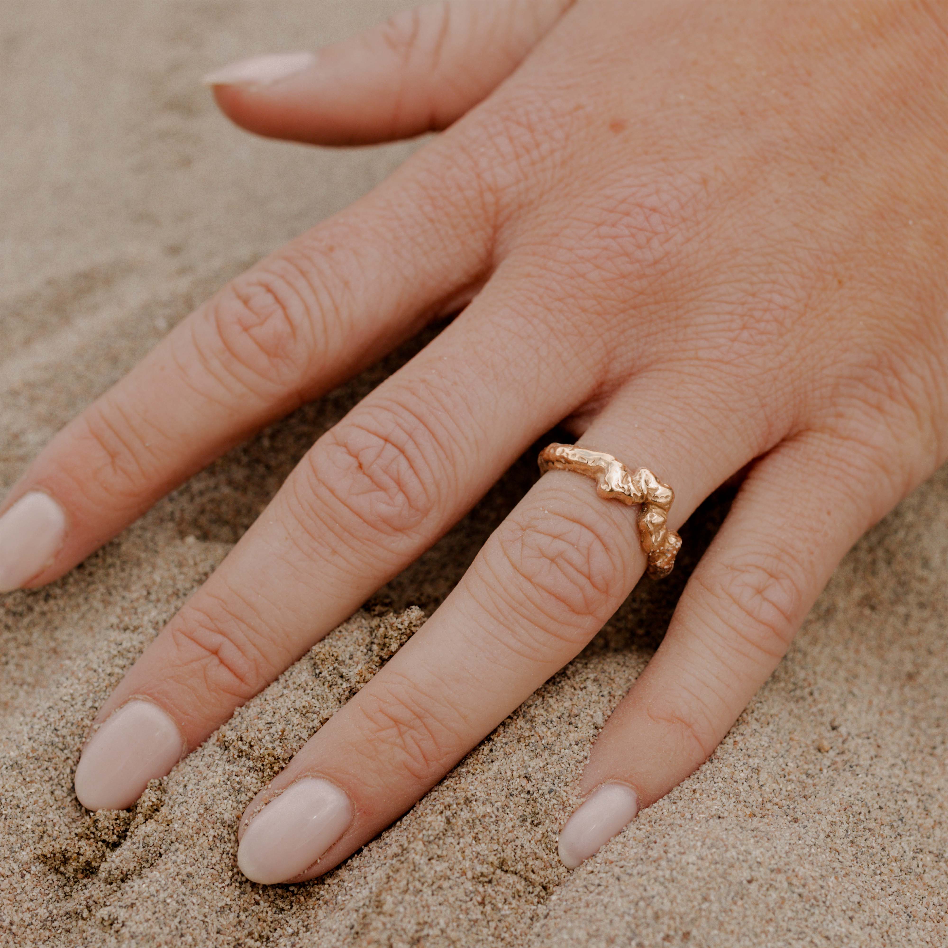 Reef's Whisper Ring Rose Gold - Image 2