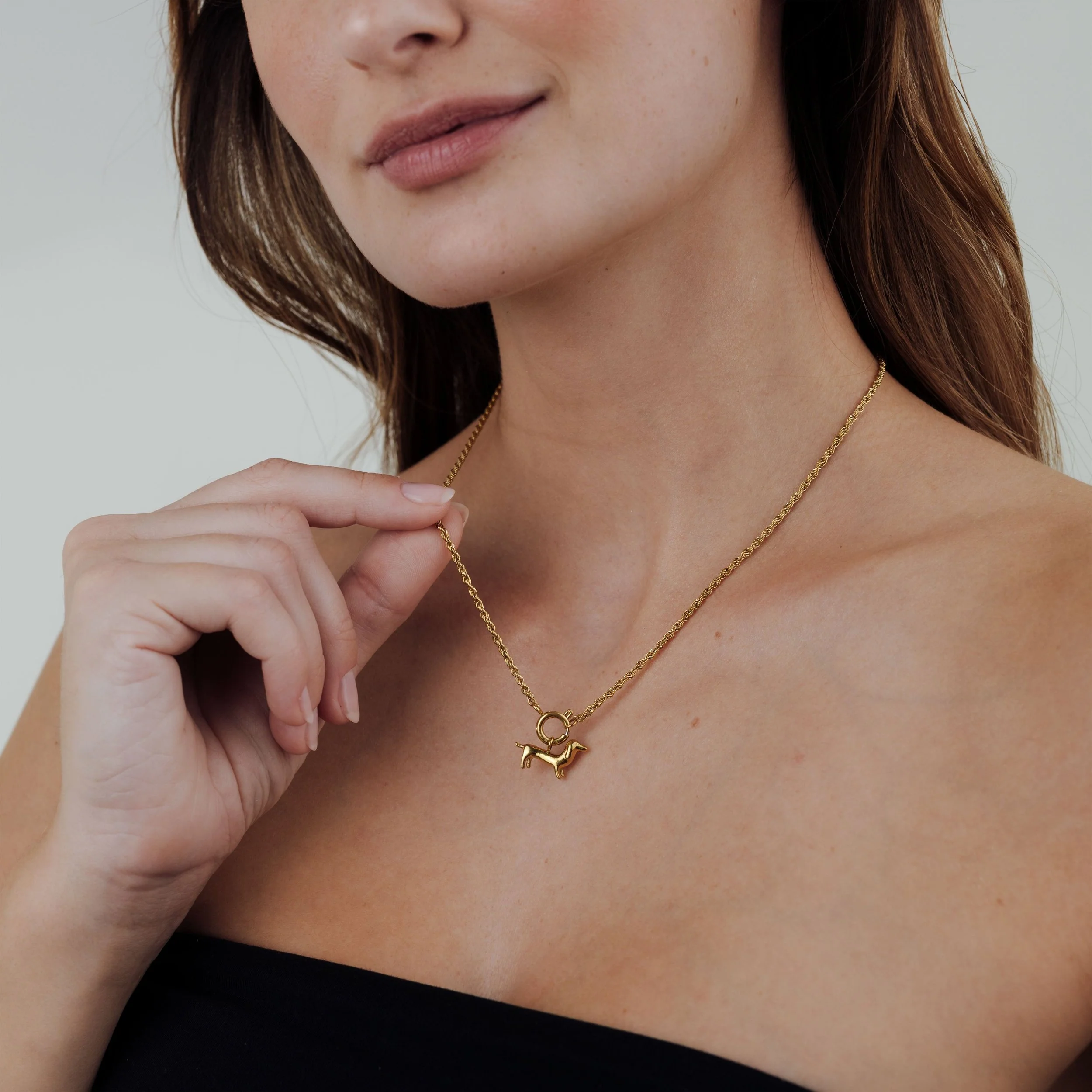 Rope Chain Charm Necklace Set - Image 12