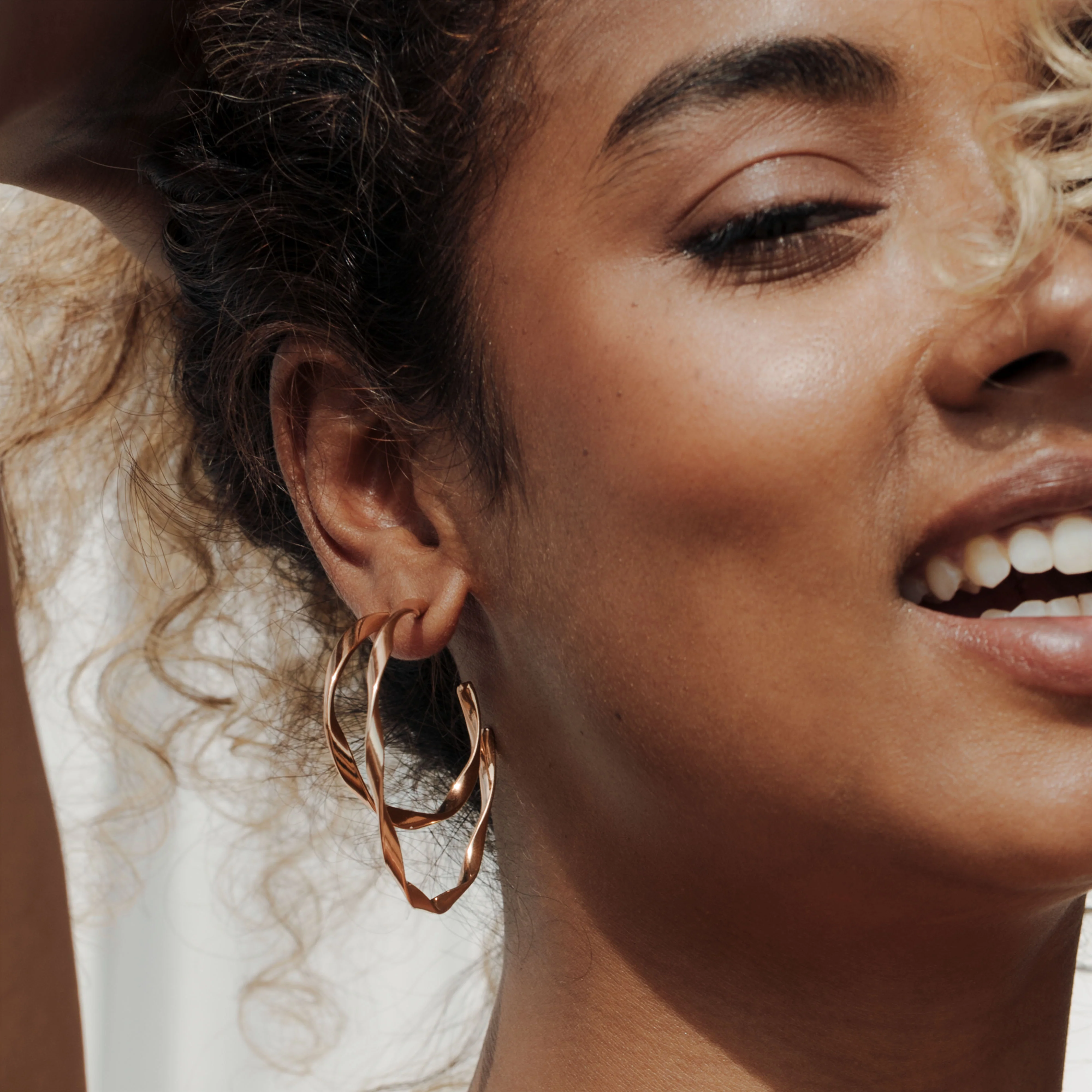 Sahira Hoop Bundle Rose Gold - Image 2