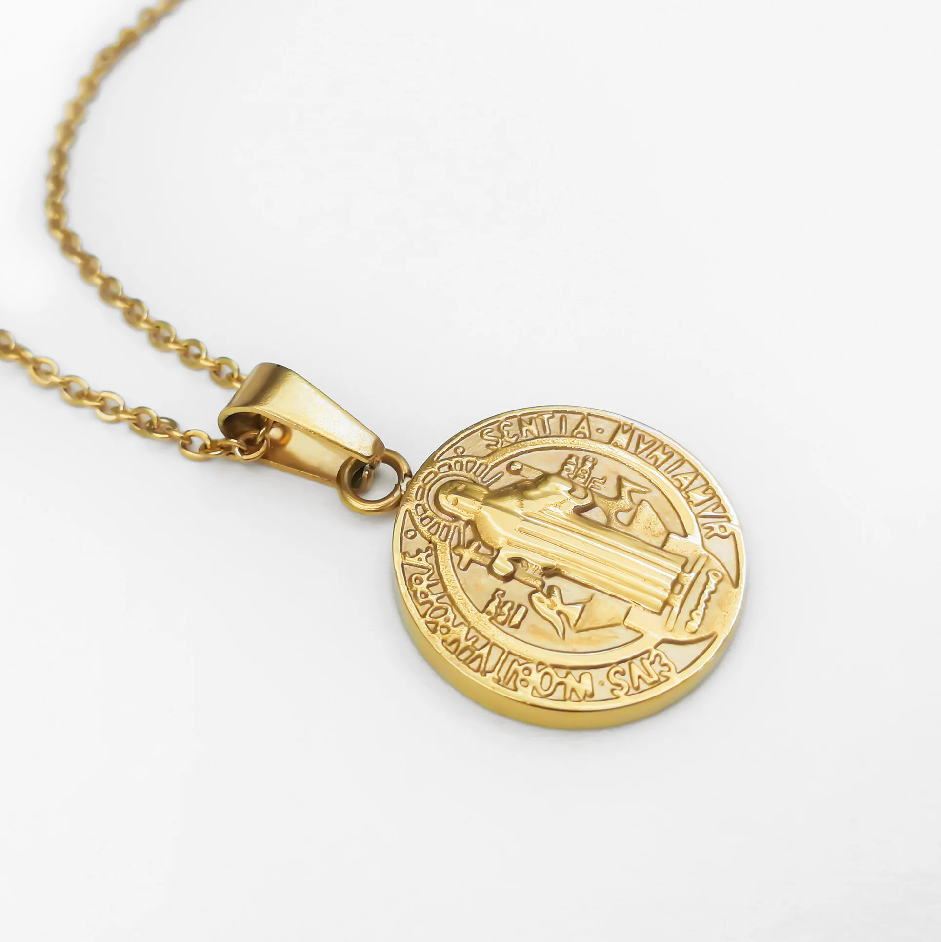 San Andrés Necklace Gold - Image 3