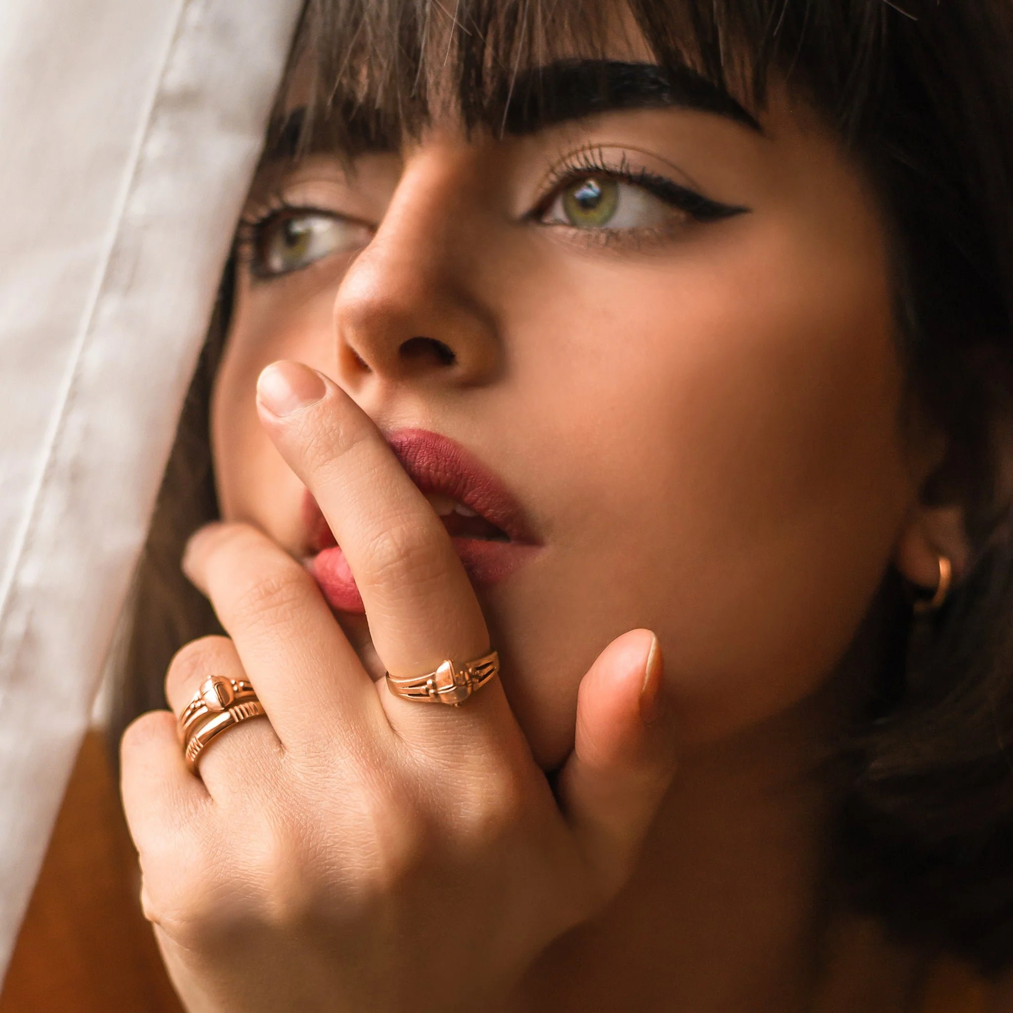 Scarab Ring Rose Gold - Image 2