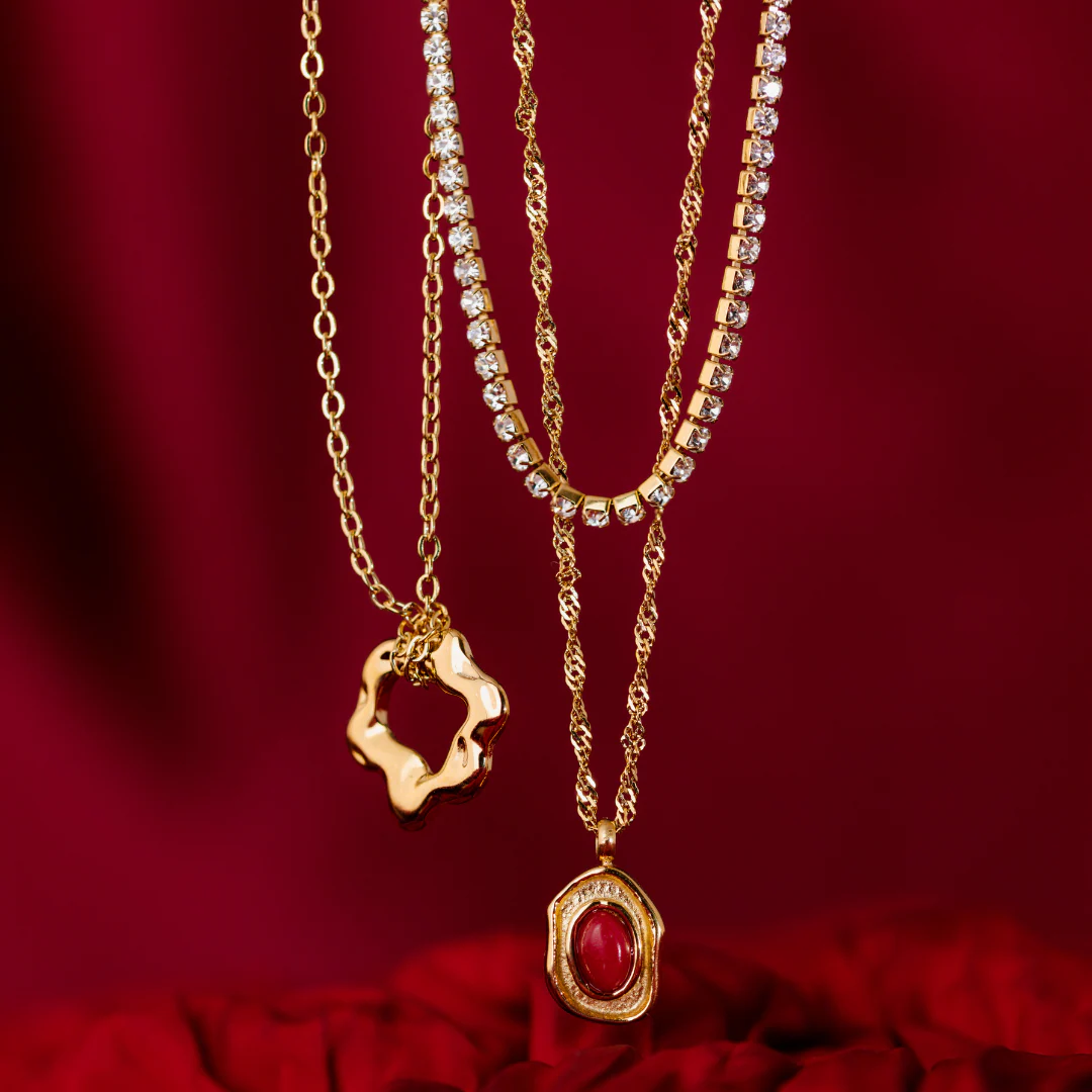 Scarlet Treasure Necklace Silver - Image 6