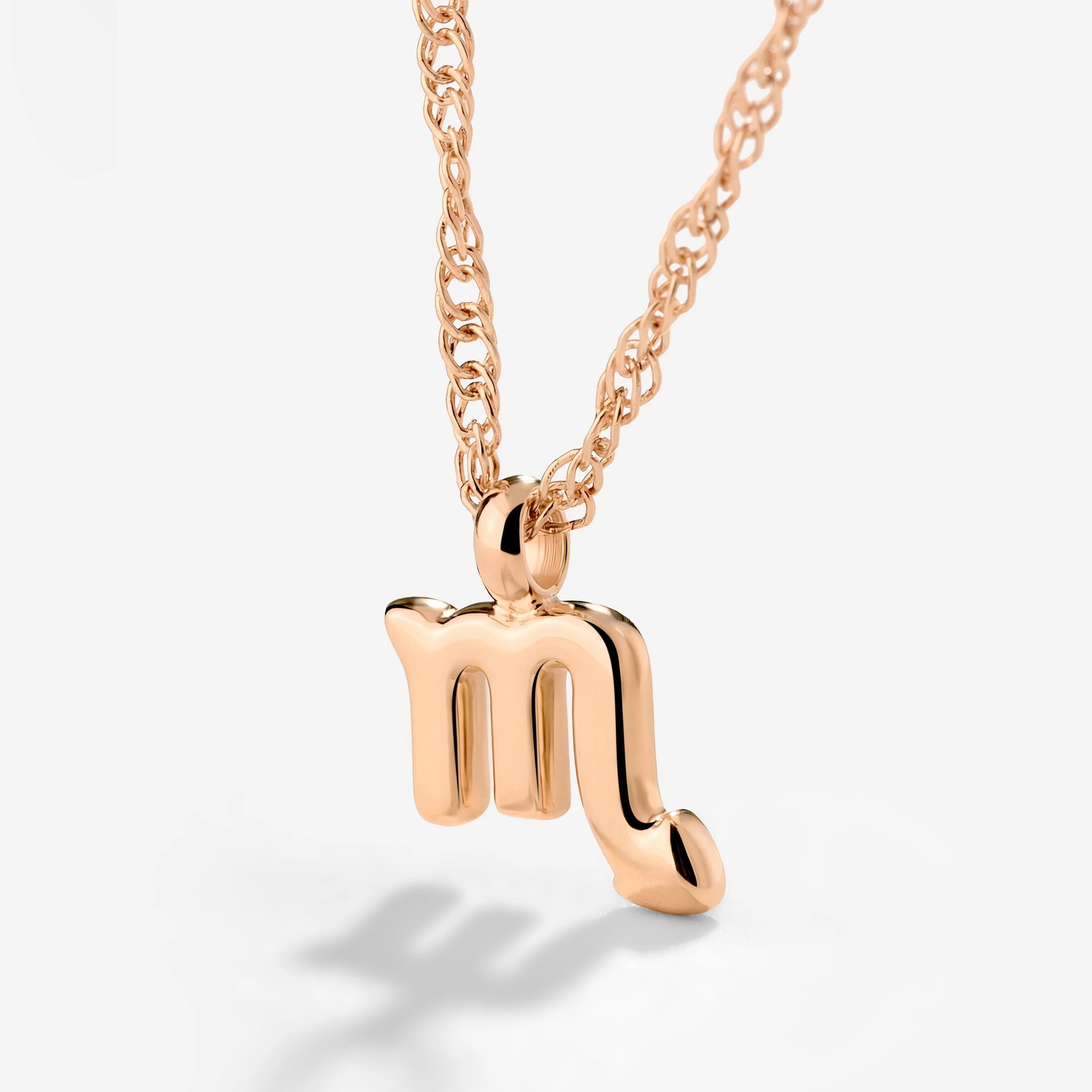Scorpio Bubble Necklace Rose Gold - Image 3