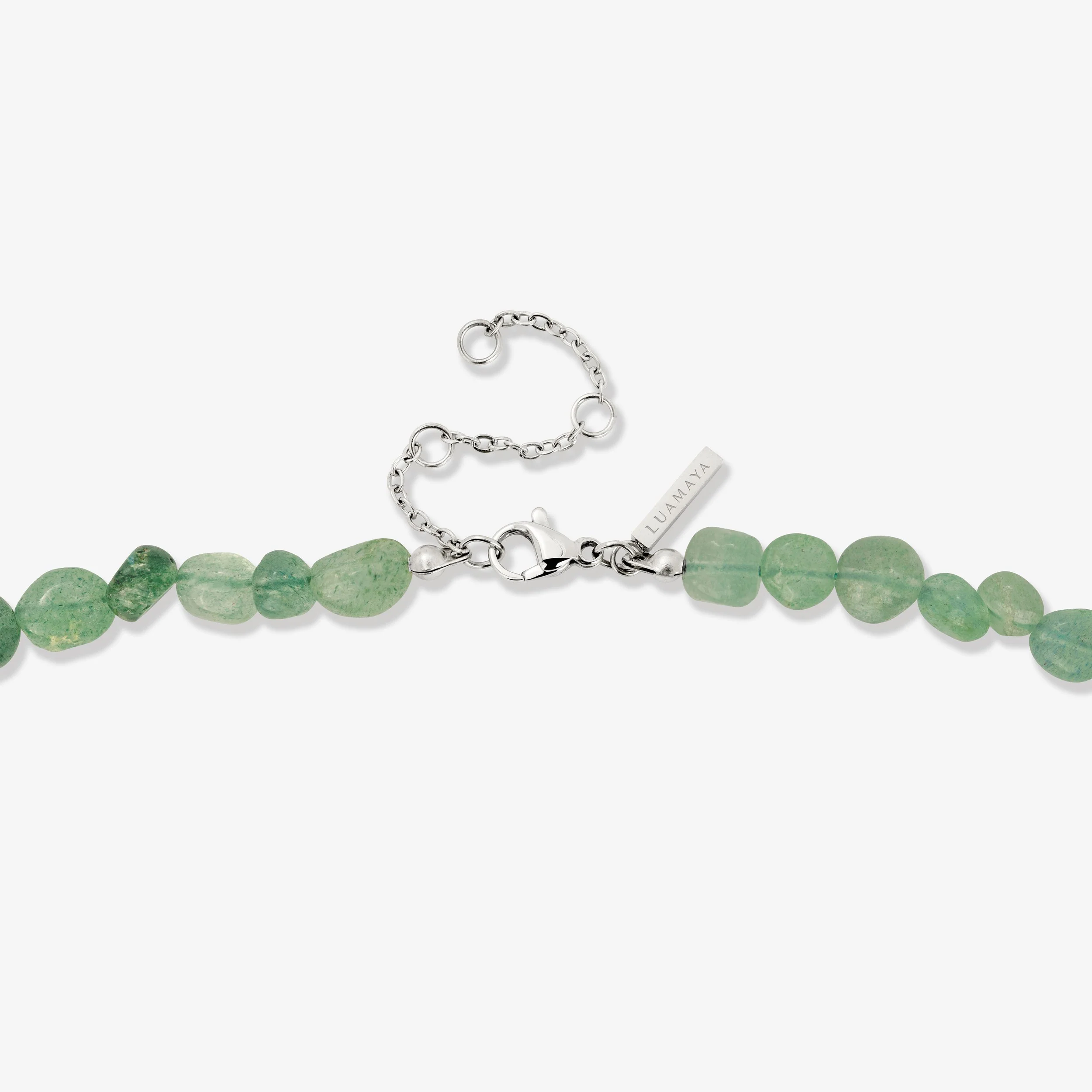 Sea Glass Necklace Silver - Image 3
