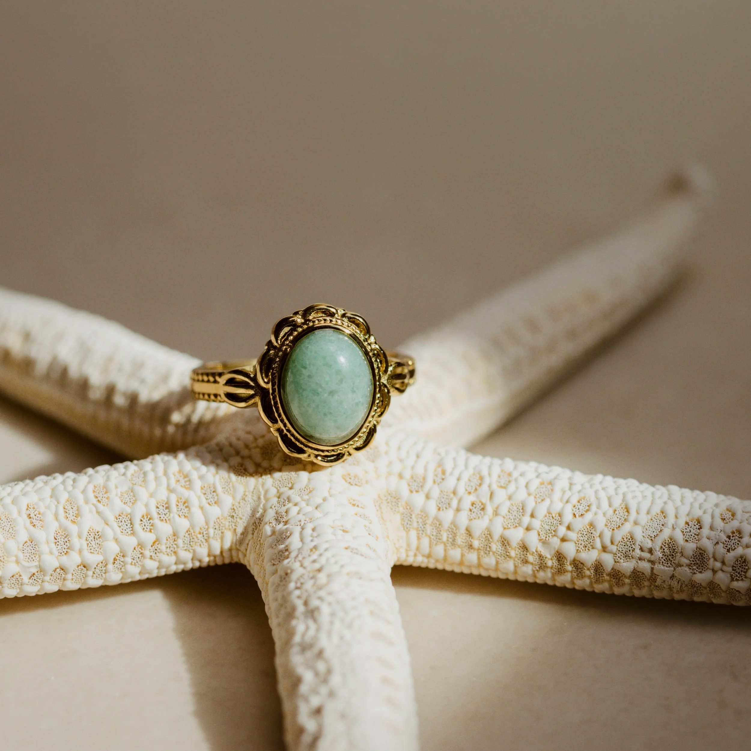 Sea Glass Ring Roségold - Image 5