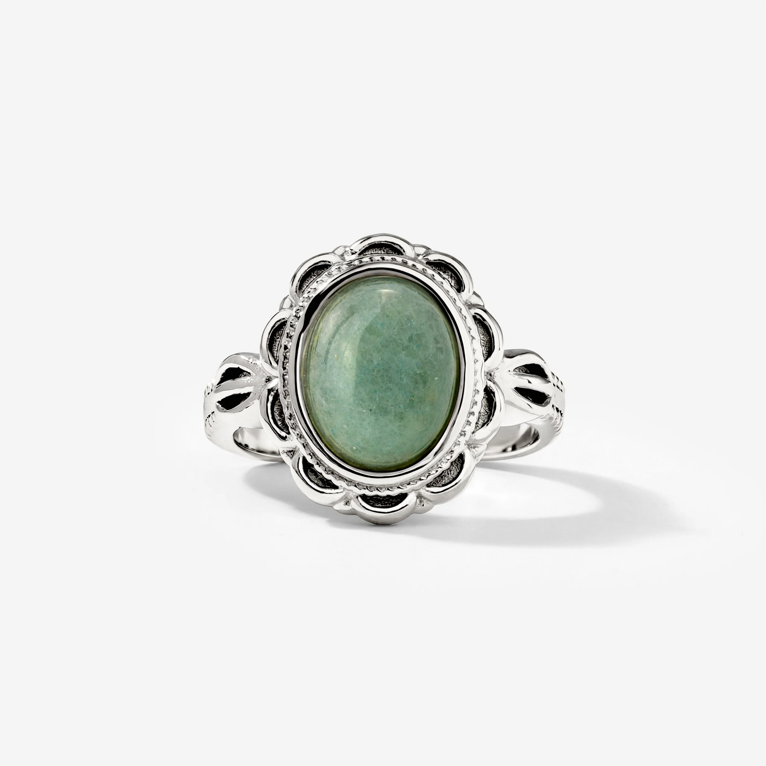 Sea Glass Ring Silber - Image 4