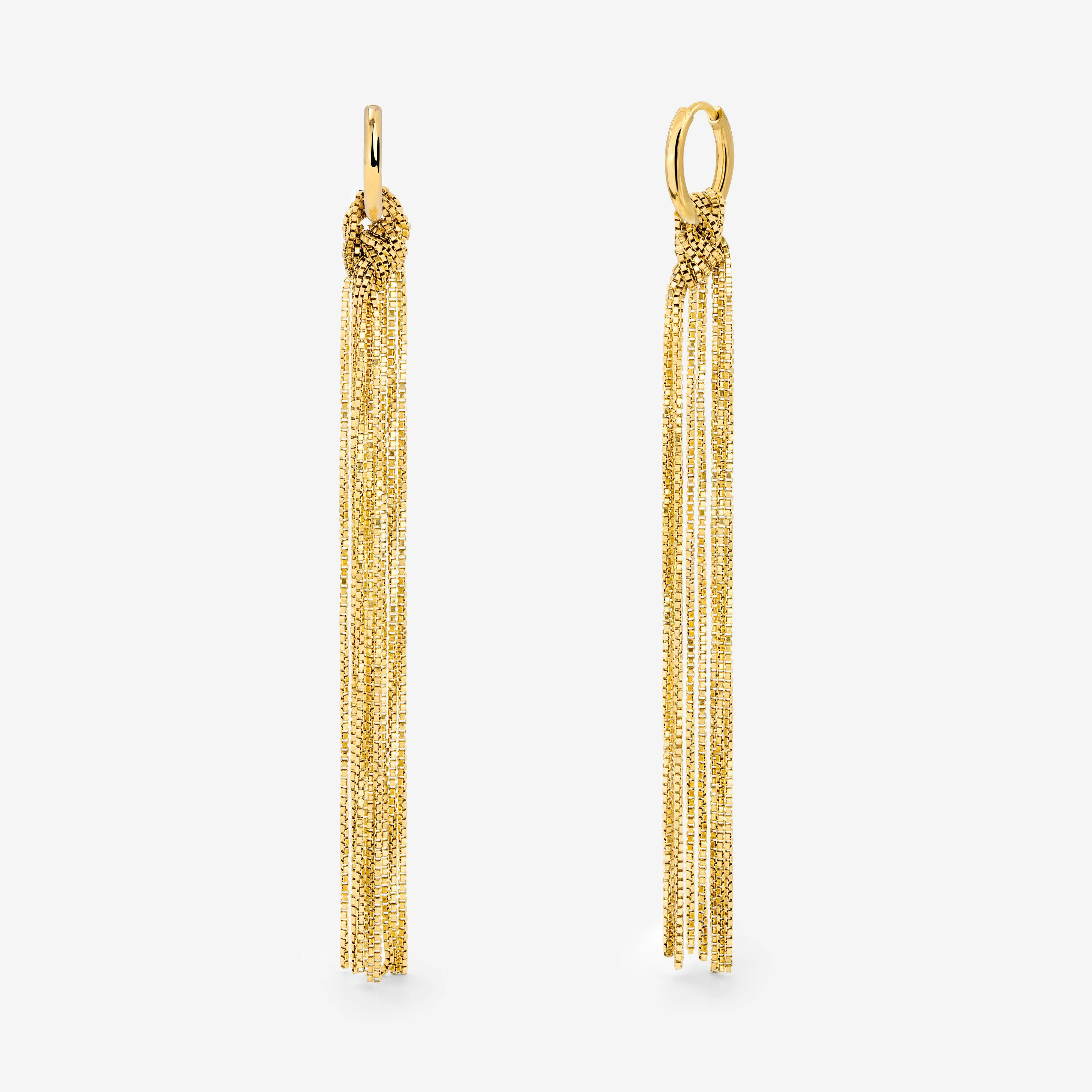 Sea Strands Hoop Set Small Gold
