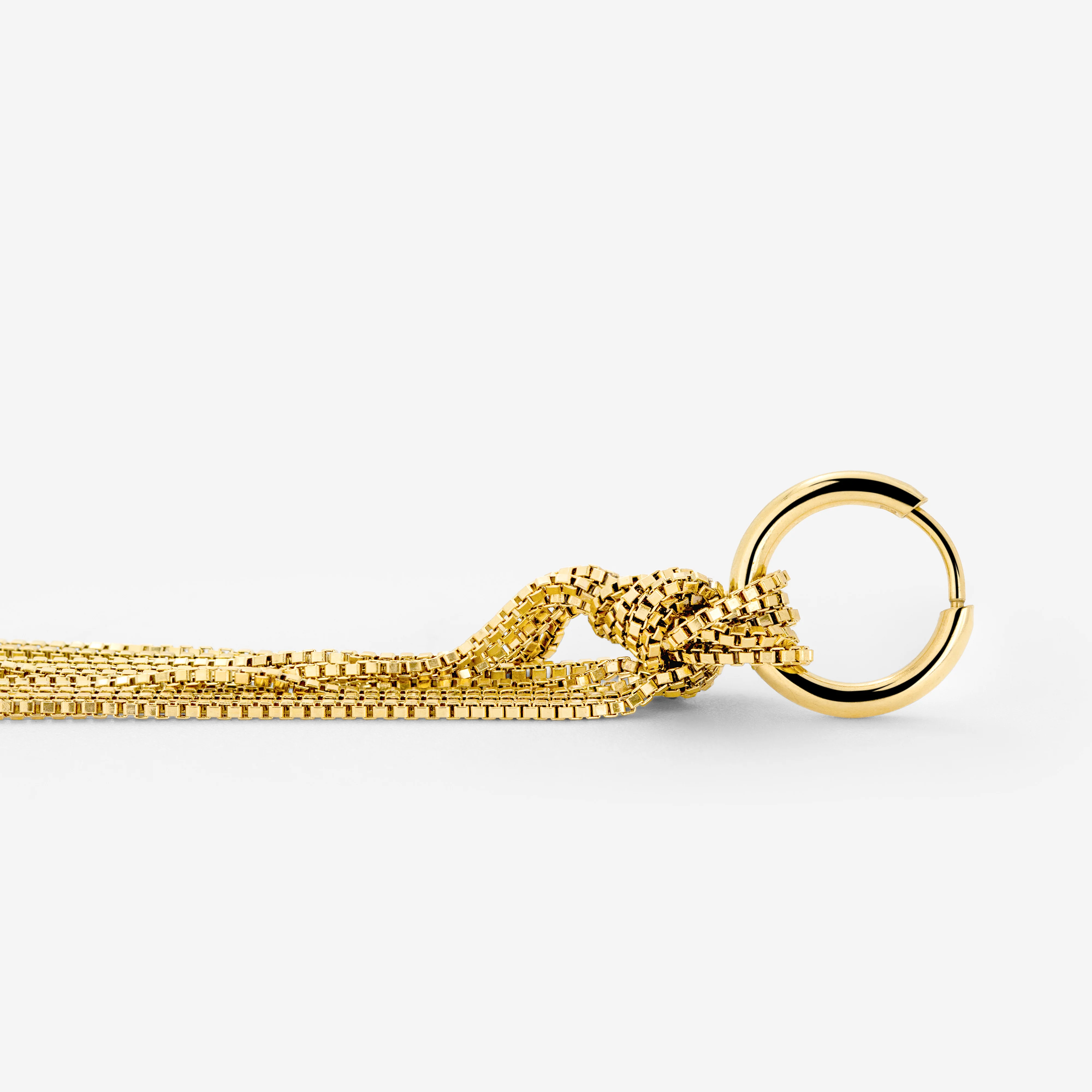 Sea Strands Hoop Set Small Gold - Image 4