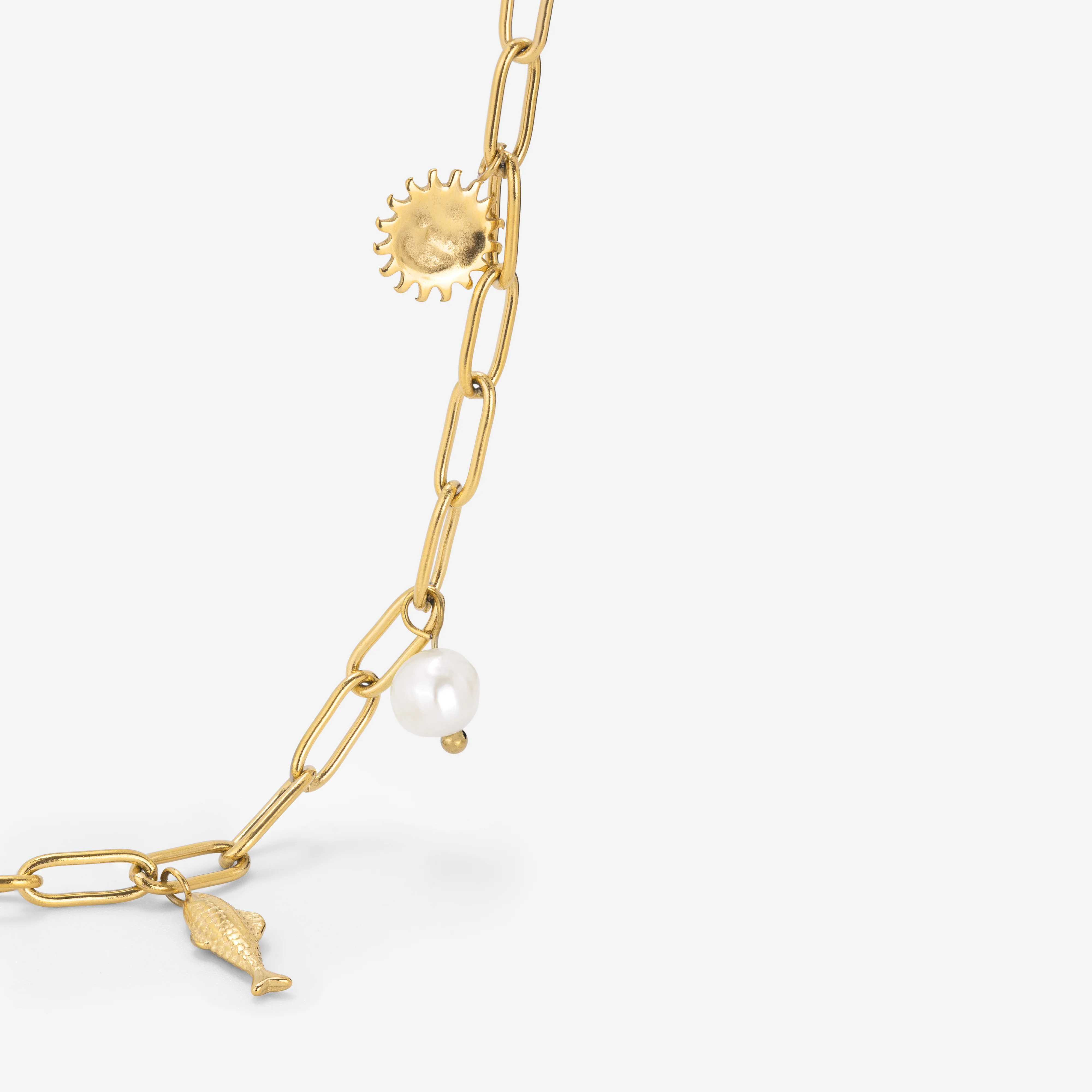 Seaside Treasures Necklace Gold - Image 3