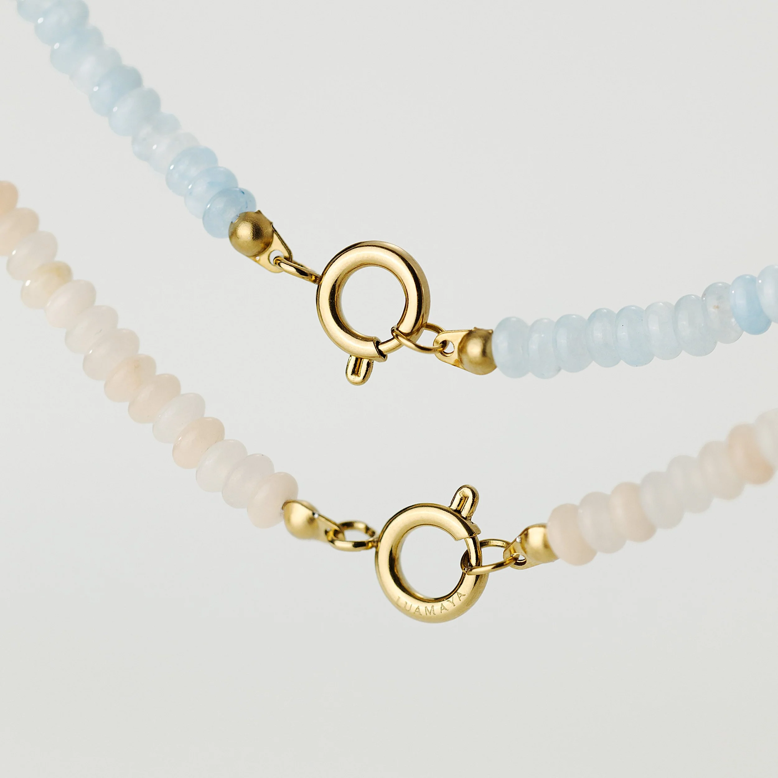 Seastone Charm Necklace Rose Gold - Image 5