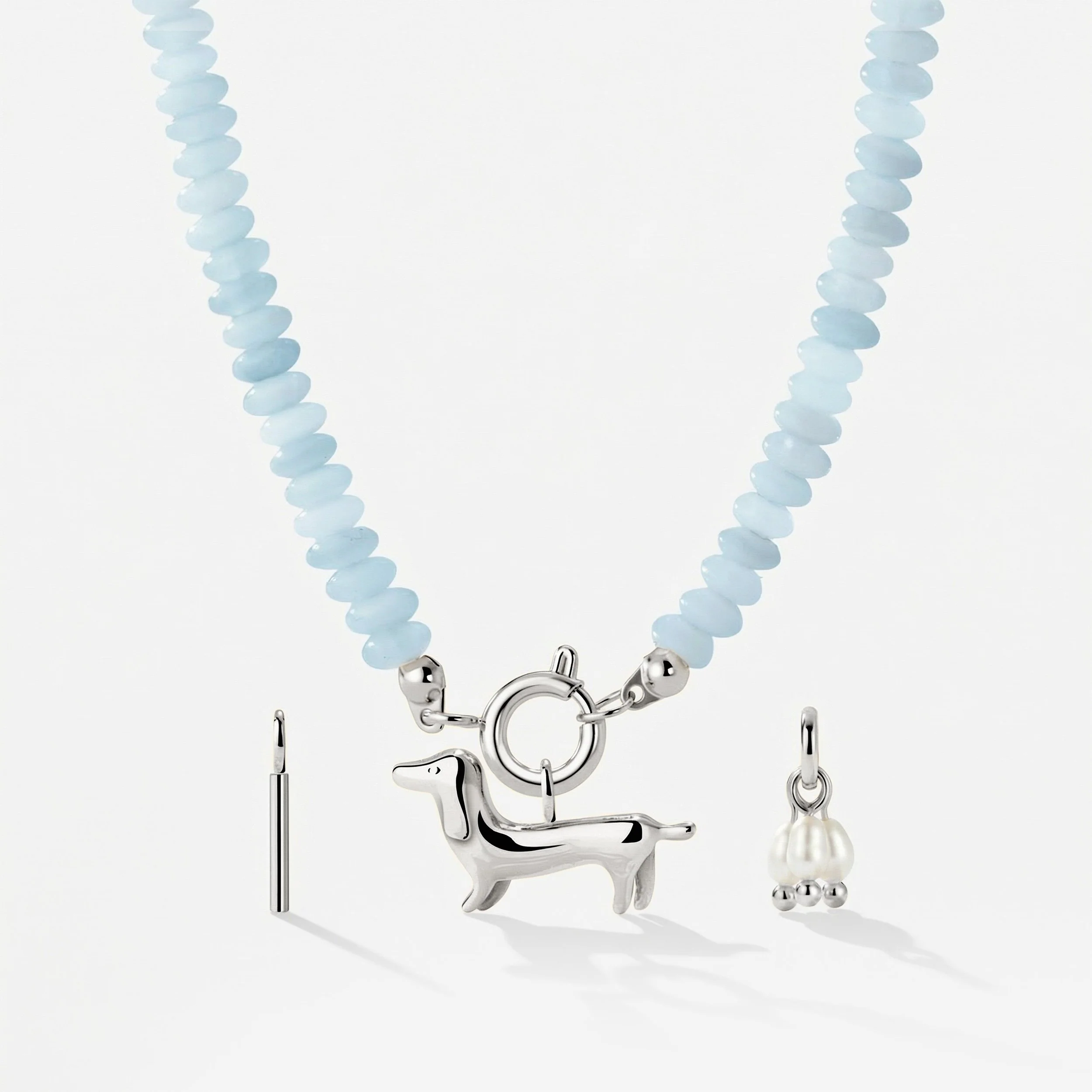 Seastone Charm Necklace Set - Image 15