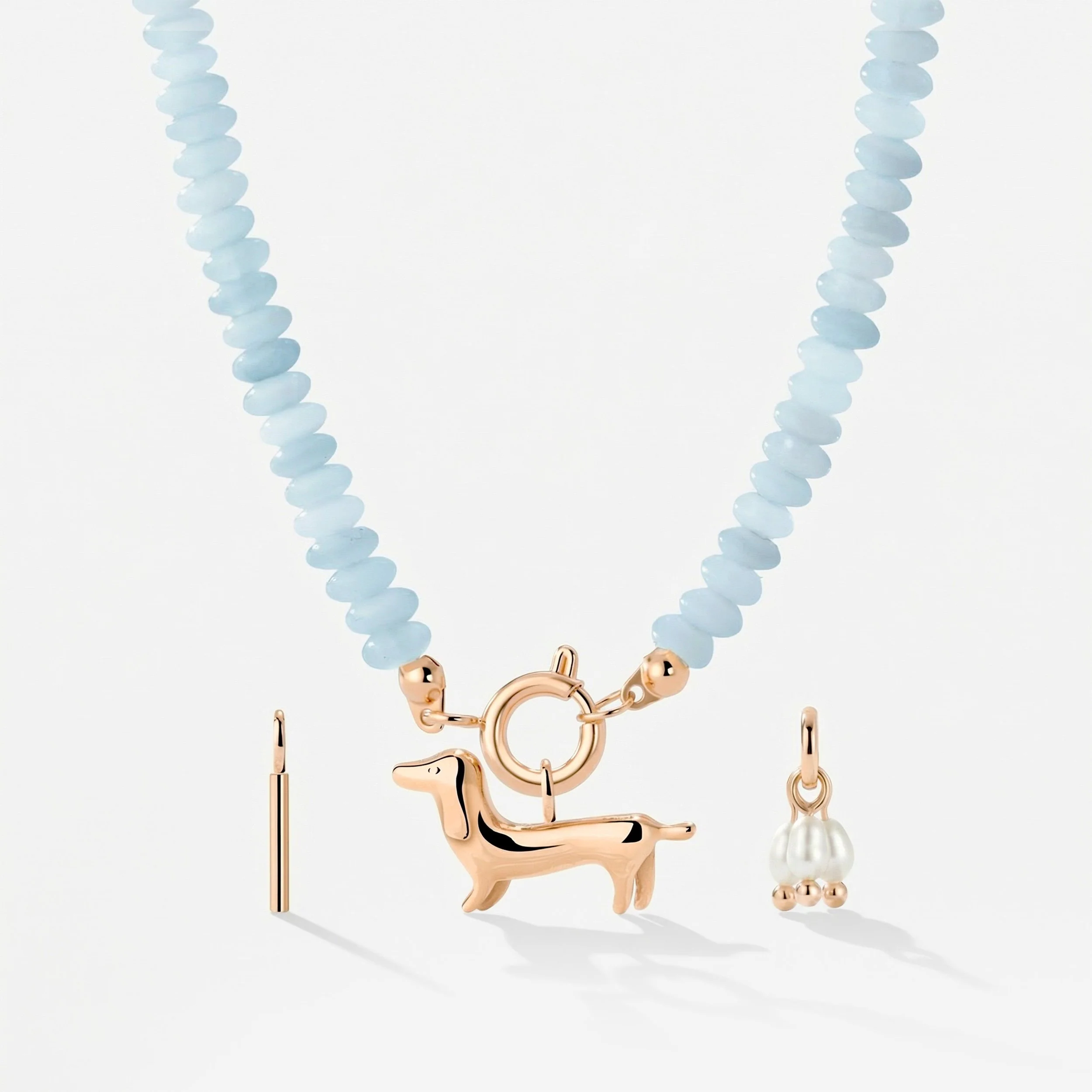 Seastone Charm Necklace Set - Image 16