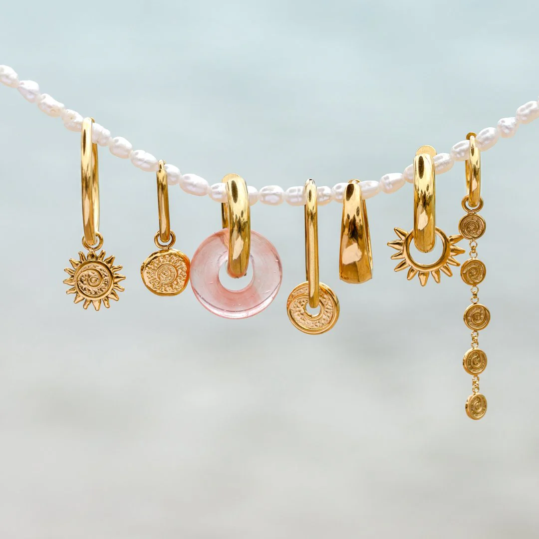 Seeker Hoops Small Rose Gold - Image 5