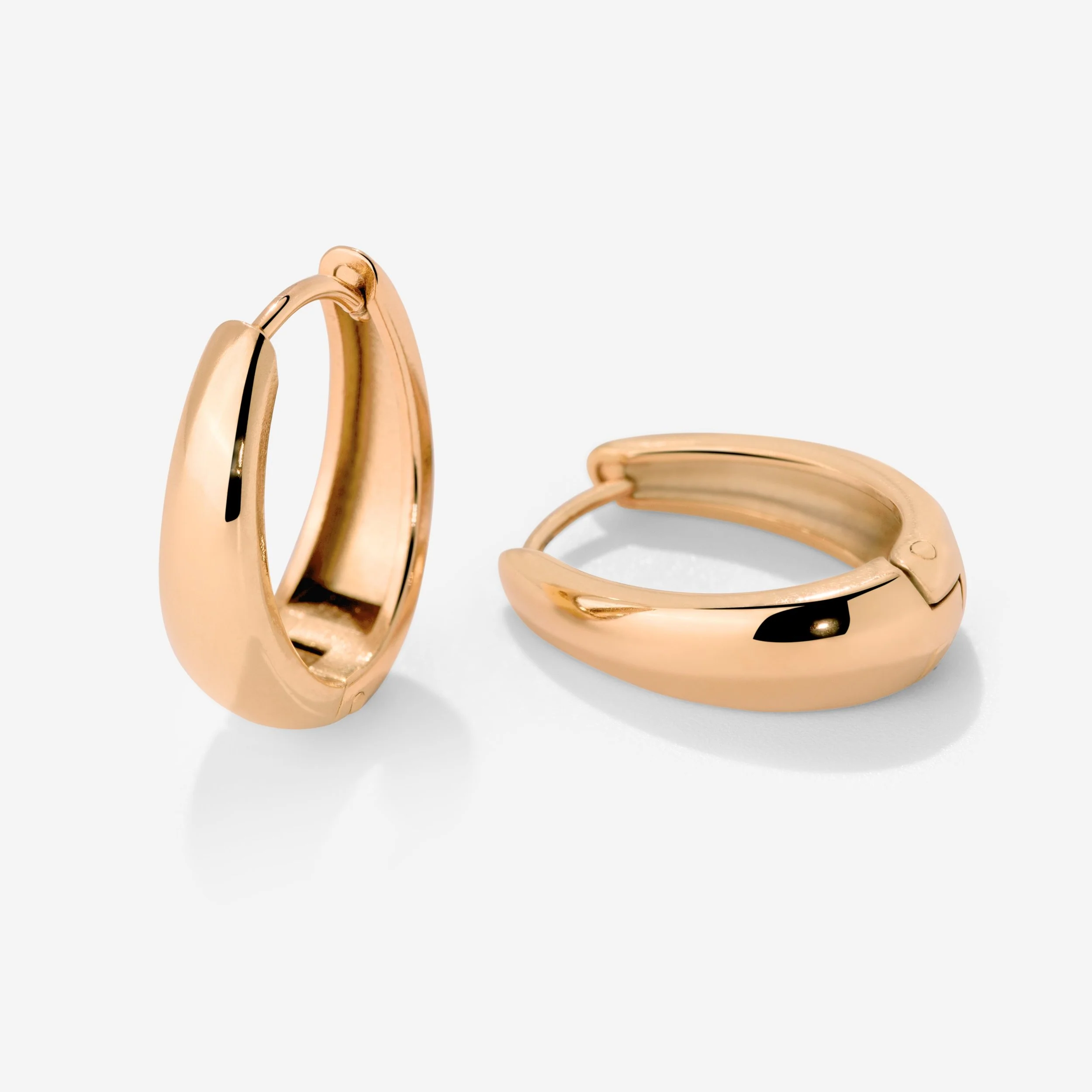 Seeker Hoops Small Rose Gold - Image 6