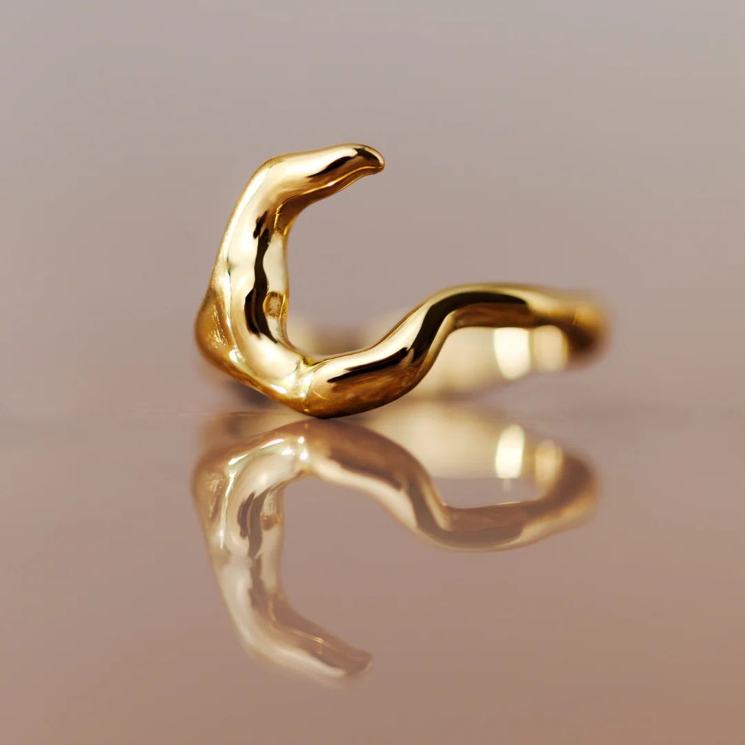 Serene Silvia Ring Rose Gold - Image 4