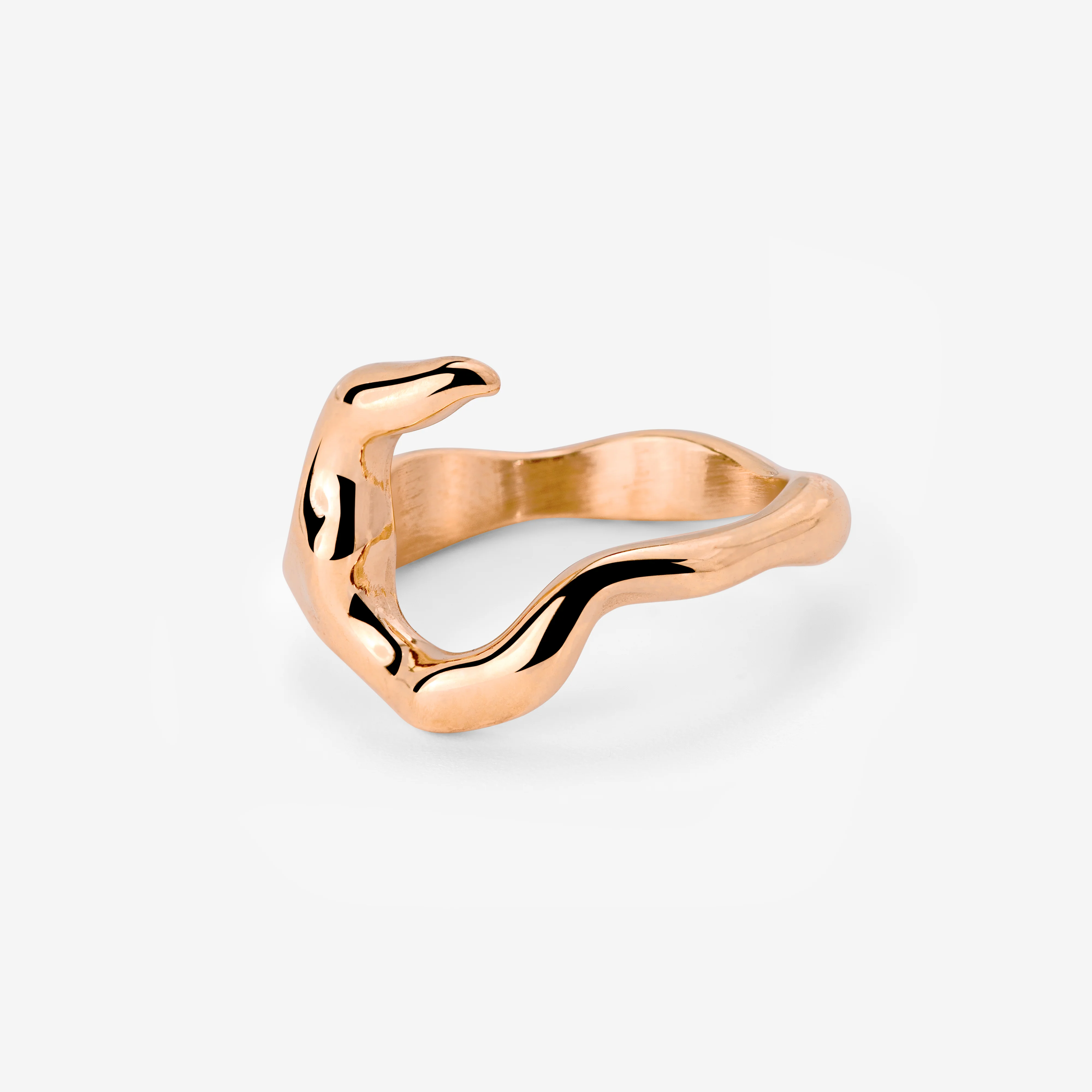 Serene Silvia Ring Rose Gold - Image 5