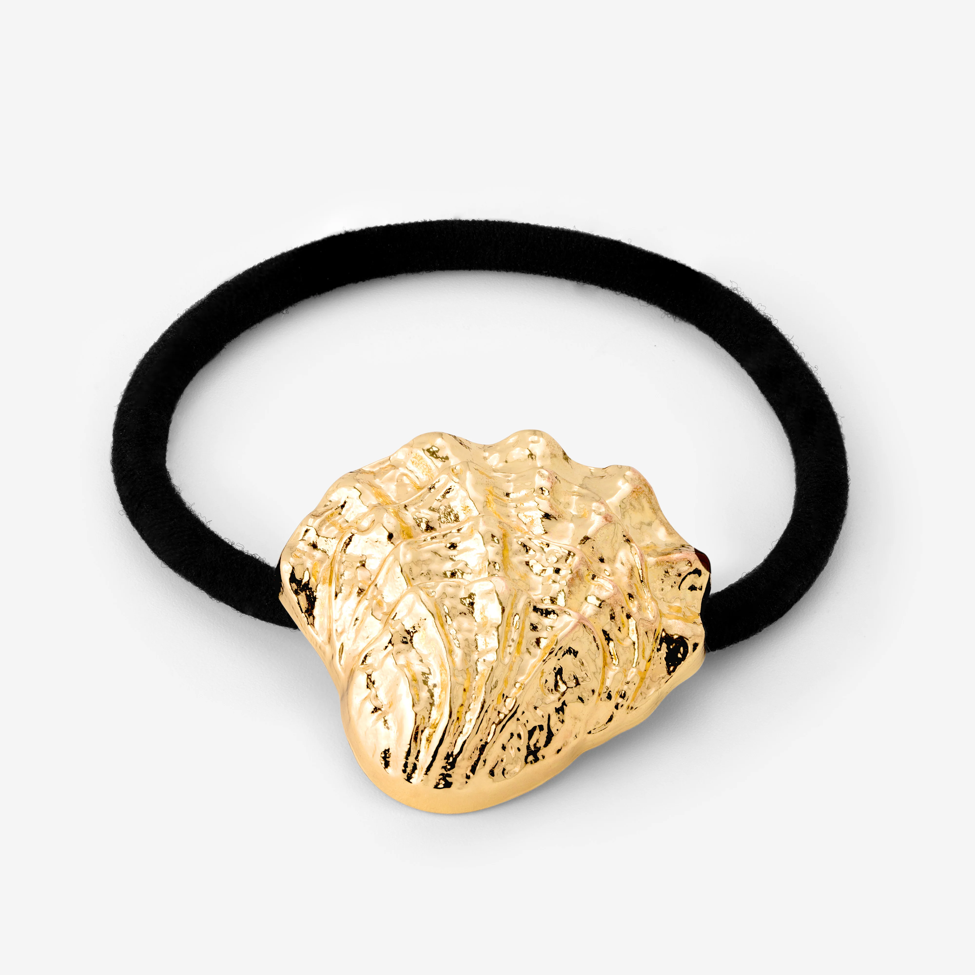 Shell Hair Tie Black - Image 6