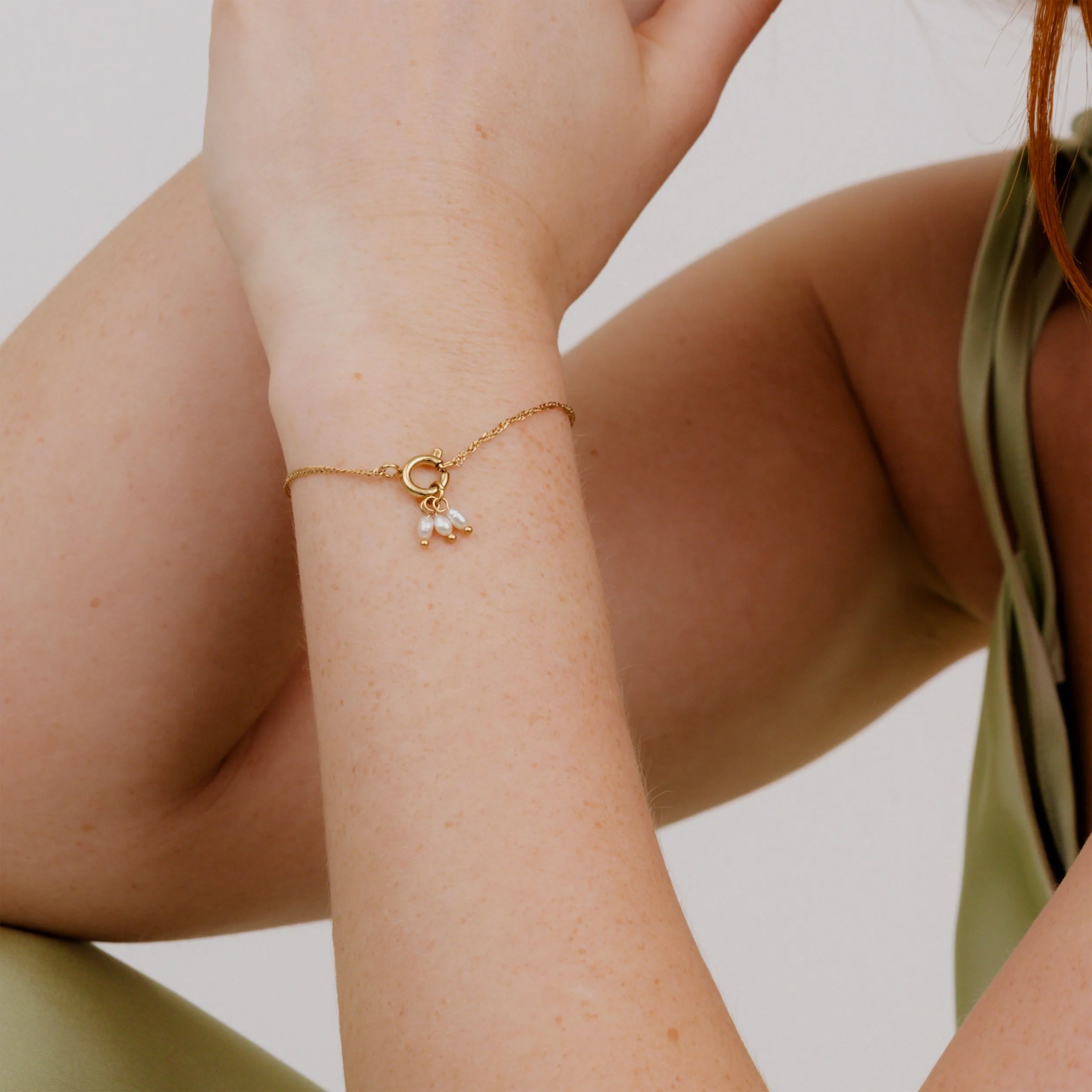 Singapore Chain Charm Bracelet Set - Image 2
