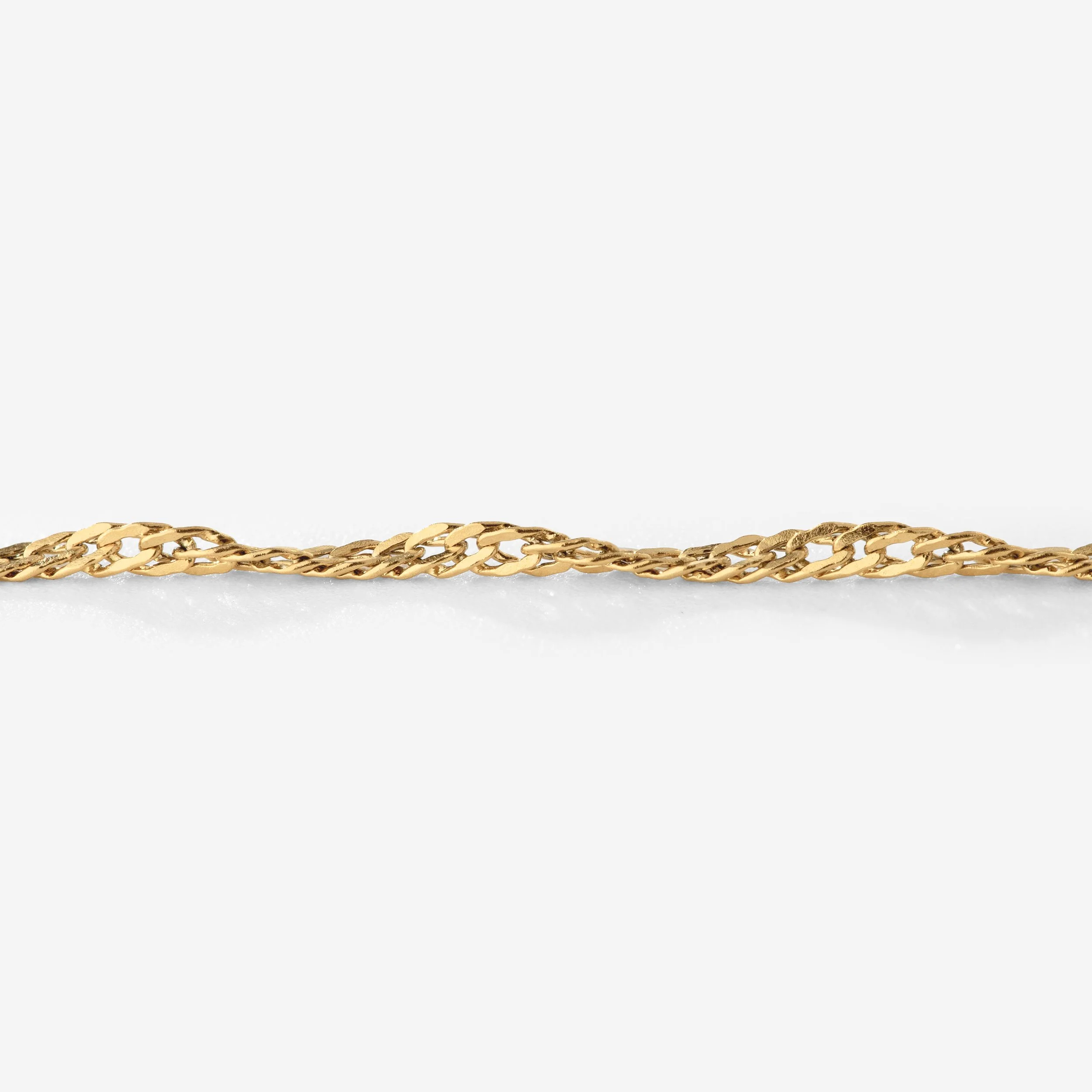 Singapore Chain Charm Bracelet Set - Image 4