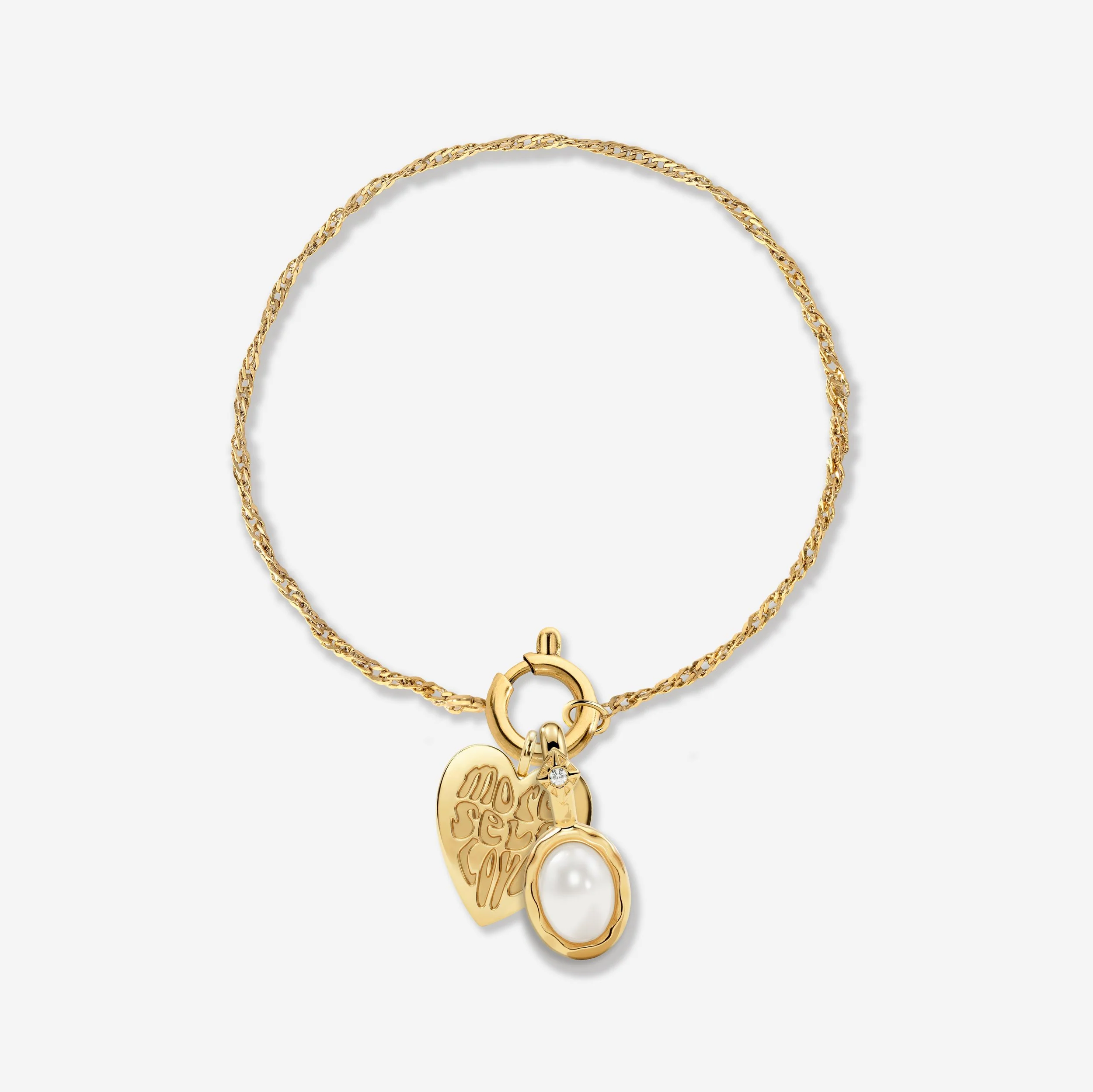 Singapore Chain Charm Bracelet Set - Image 6