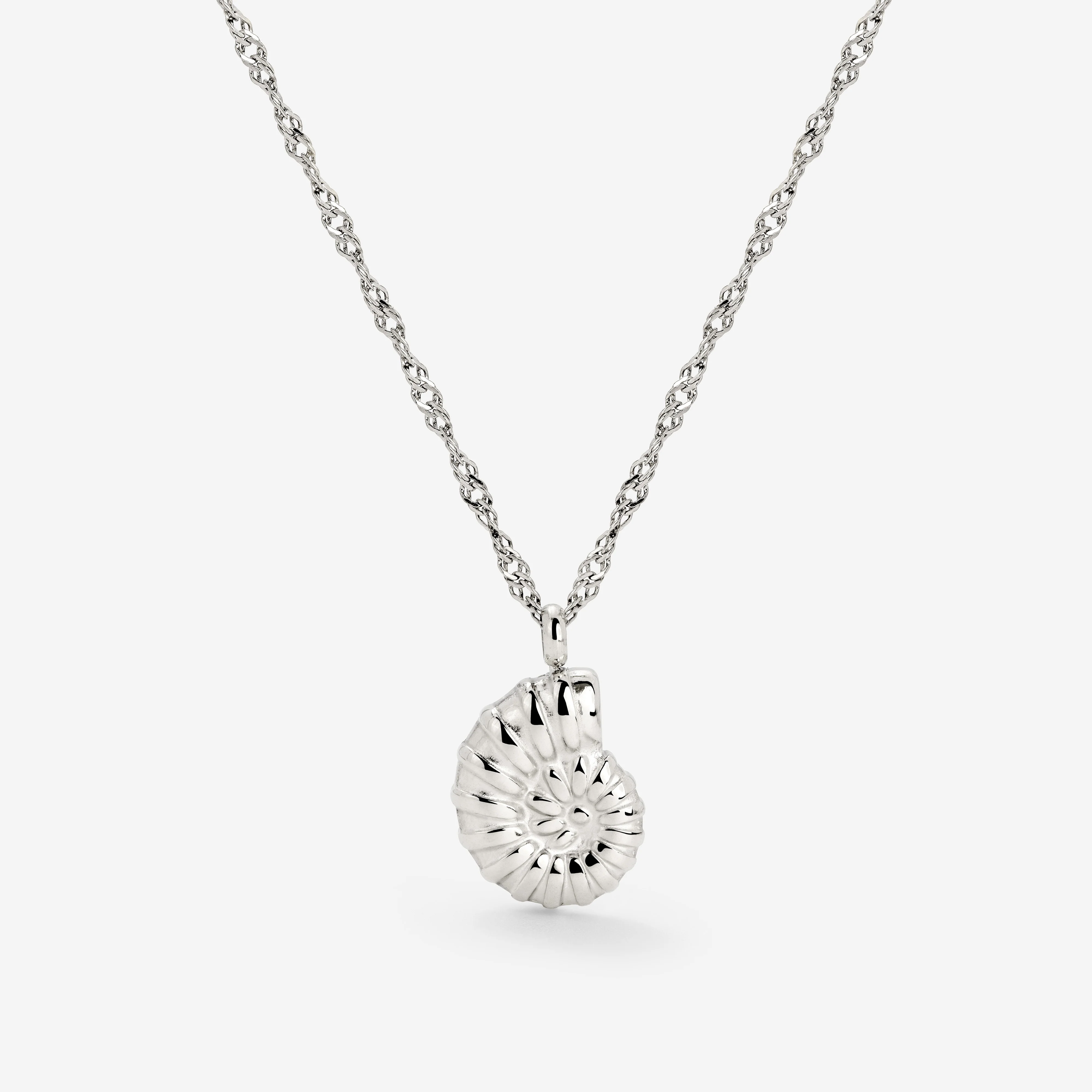 Siren's Spell Necklace Silver
