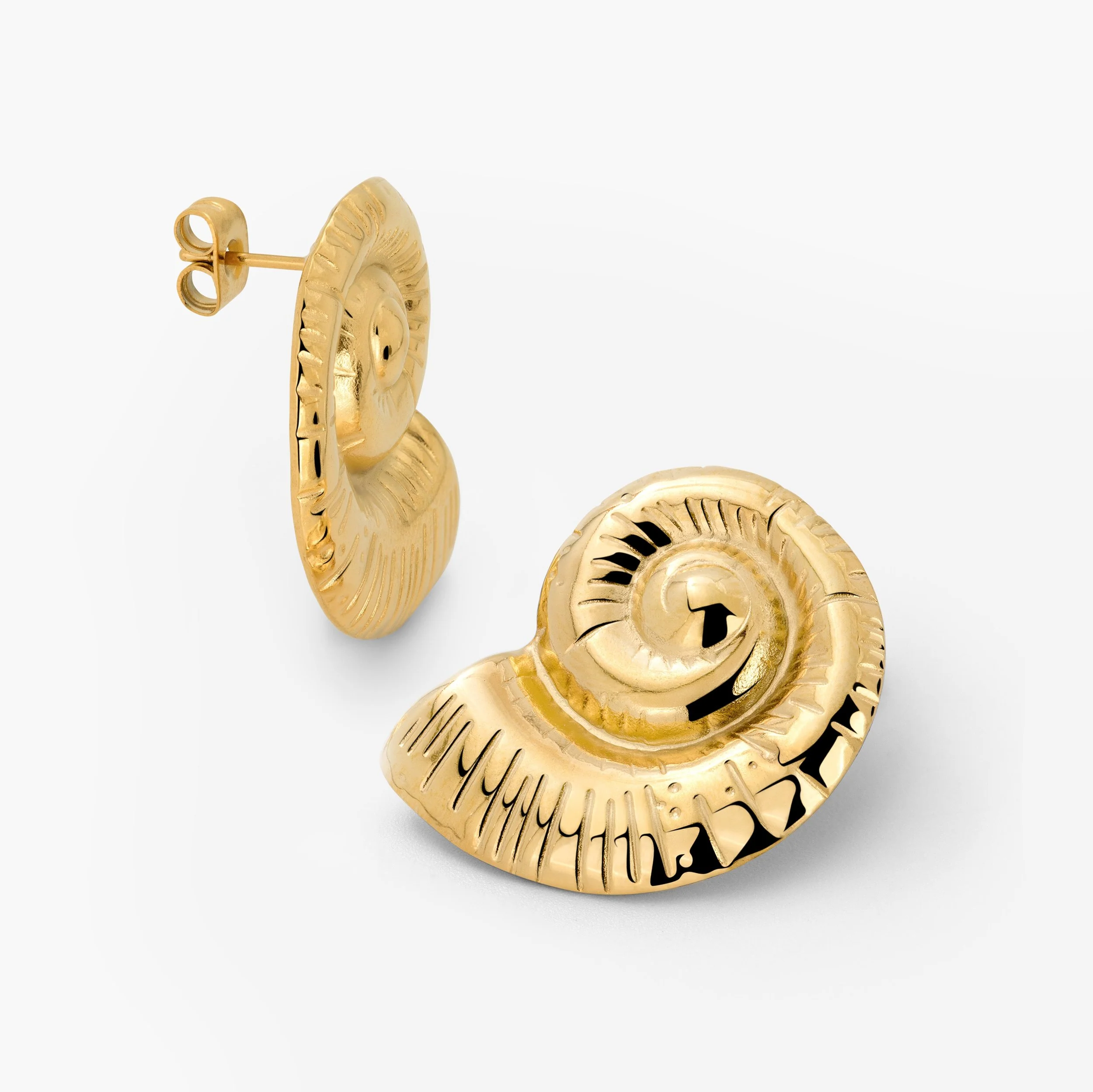 Siren's Spell Studs Gold - Image 5